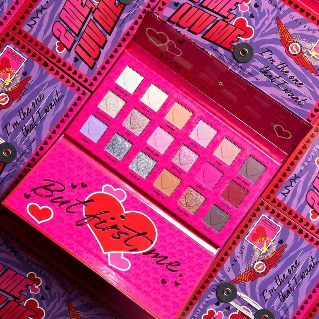 NYX Cosmeticsさんのインスタグラム写真 - (NYX CosmeticsInstagram)「#GIVEAWAY ALERT 🚨 V-Day is the new Me-Day! 💋 We're treating 2 lucky beauties to our limited edition 2 ME, LUV ME SHADOW PALETTE ✨ Here's how to #entertowin: 💕 FOLLOW @nyxcosmetics 💕 LIKE this post 💕 TAG a friend 💕 It's THAT EASY US Only. Official #Sweepstakes Rules: No purchase necessary. You must be over 13 years, a legal US resident. Starts at 12:30 PM PT on February 9, 2021 and ends at 12:30 PM PT on February 10, 2021. Odds of winning depend on the total number of entries received. Void where prohibited.」2月10日 5時28分 - nyxcosmetics