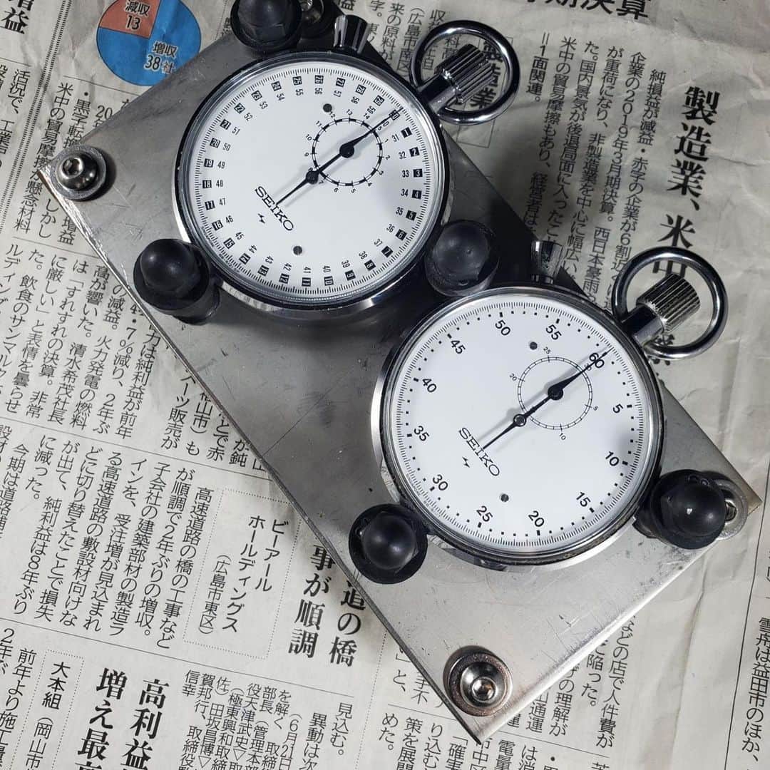サン・カンさんのインスタグラム写真 - (サン・カンInstagram)「First prototype of the ‘S30 Stop Watch Panel’ instead of Tag Heuer -vintage Seiko. ’  A Collaboration between @dcvintagewatches @kyushahousetaka #Mr.JohnWilliams @williams_machine_inc ............thank you gentlemen for your artistry.」2月10日 5時44分 - sungkangsta