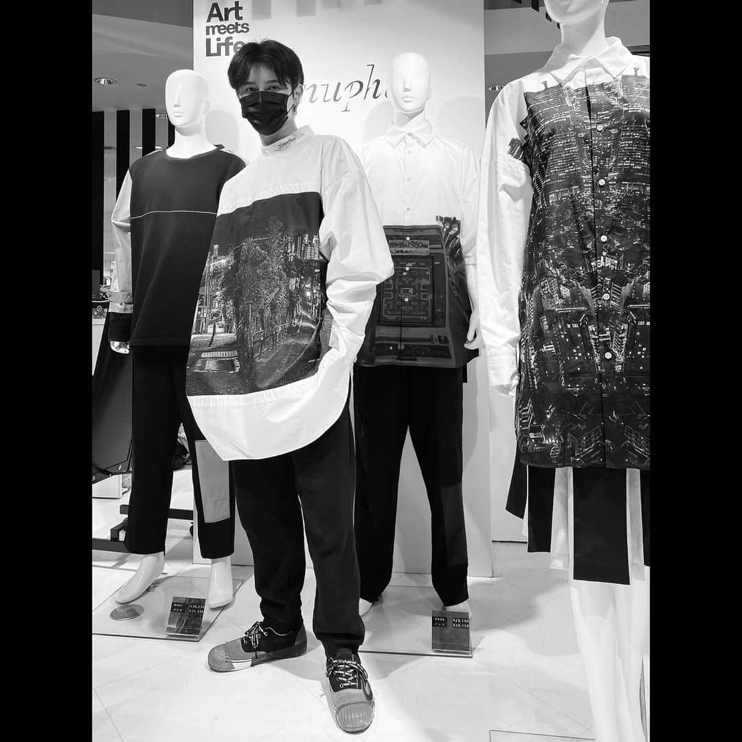 池添俊亮さんのインスタグラム写真 - (池添俊亮Instagram)「N'enuphar 2021 S/S COLLECTION - 混沌 - & N'enuphar × EU vintage  @nenuphar_tanagocolotus  @iwaya33  @tanagocolotus_kobe_tokyo  @tanagocolotus_muuucho  @dart_daiki   #nenuphar #tanagocolotus   2/9〜2/15 西武渋谷店A館3F」2月10日 7時13分 - zoe_boy_0427