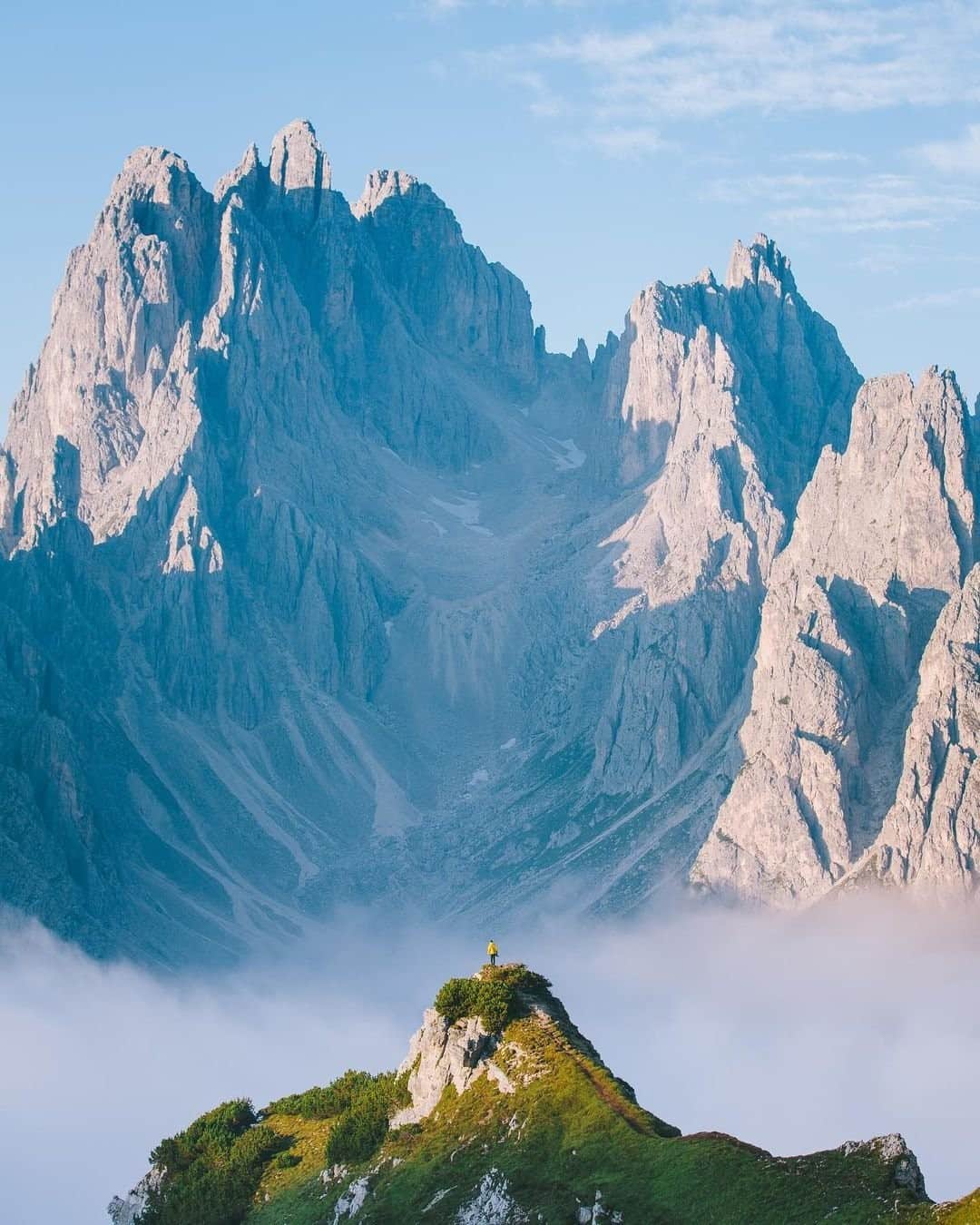 Travel + Leisureさんのインスタグラム写真 - (Travel + LeisureInstagram)「Once known as the Pale Mountains, the dramatic dolomite rock formation crowning the top of Italy is the perfect destination for hikers looking to enjoy the country's magnificent outdoors. Get our list of the most epic adventure travel ideas in Italy at the link in bio. #tlpicks courtesy of @driftingphoto」2月10日 8時26分 - travelandleisure