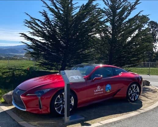 ジェイソン・デイのインスタグラム：「Not a bad ride for the cruise down 17 mile drive this week. @lexususa #LexusGolf #LexusPartner」