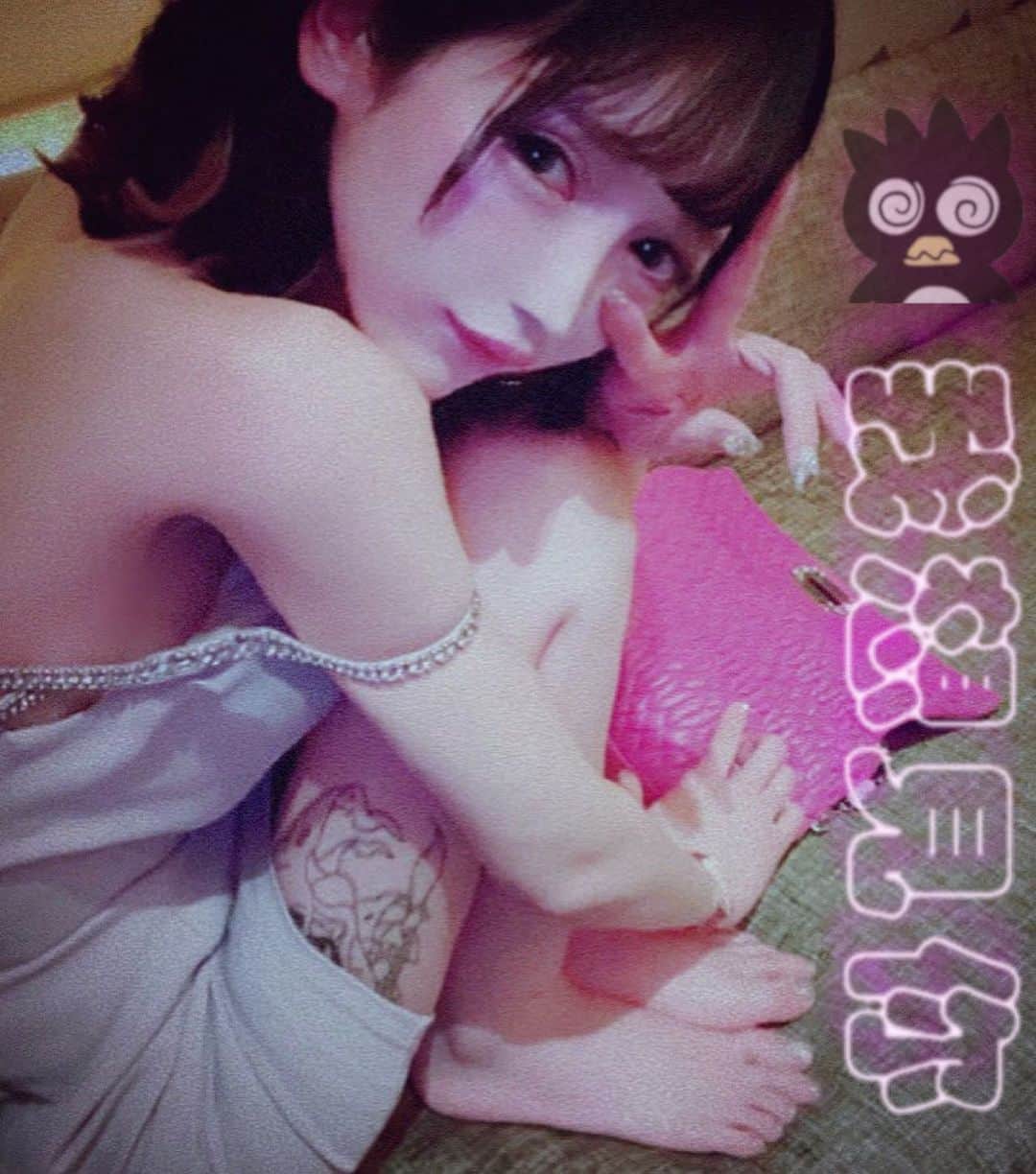 椿えれなのインスタグラム：「🖤🤍🖤」