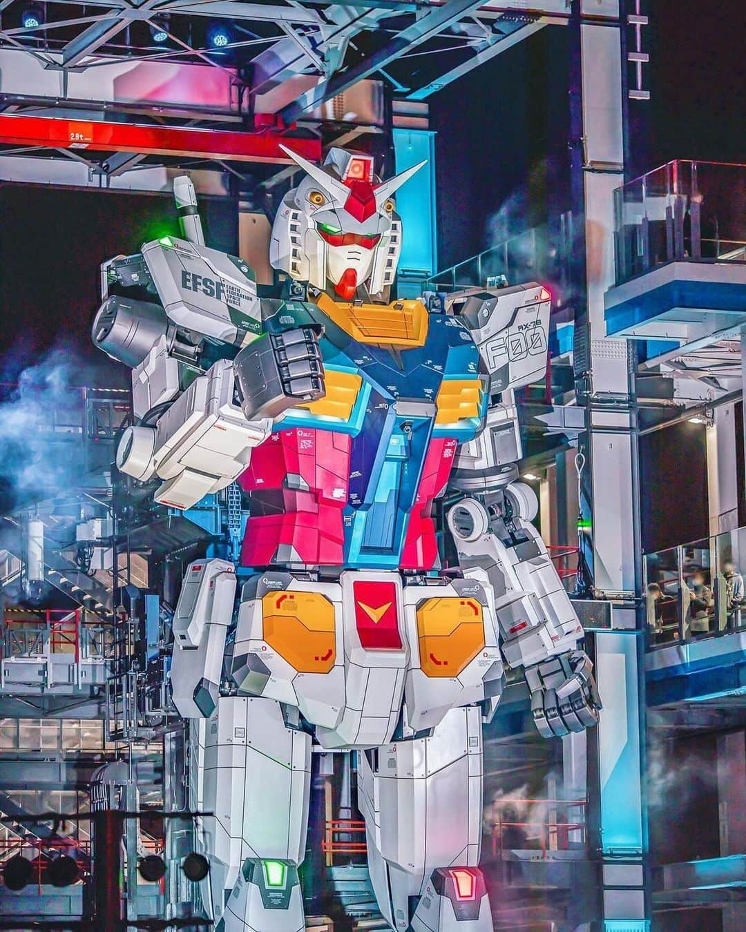 HYPEBEASTさんのインスタグラム写真 - (HYPEBEASTInstagram)「#hypeAF: Here’s a detailed look at Gundam Factory Yokohama‘s life-size RX-78 unit, courtesy of photographer @hirocameras. Located in Yokohama, Japan, Hiro Cameras shared his vision of the 59-foot, 55,500-pound moving mech robot to look straight out of an anime. Hit the link in our bio for more on the attraction, which has also been awarded @guinnessworldrecords for being the world’s “Largest Mobile Humanoid Robot” and “Largest Mobile Gundam.”⁠⠀ Photo: Hiro Cameras」2月10日 19時32分 - hypebeast