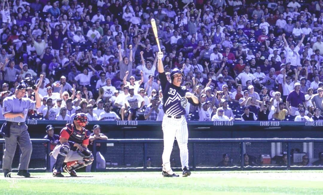 コロラド・ロッキーズのインスタグラム：「It’s time for the “season finale” of Rockies Classics! Larry Walker’s Turn Ahead the Clock Game is LIVE NOW on YouTube.com/Rockies」