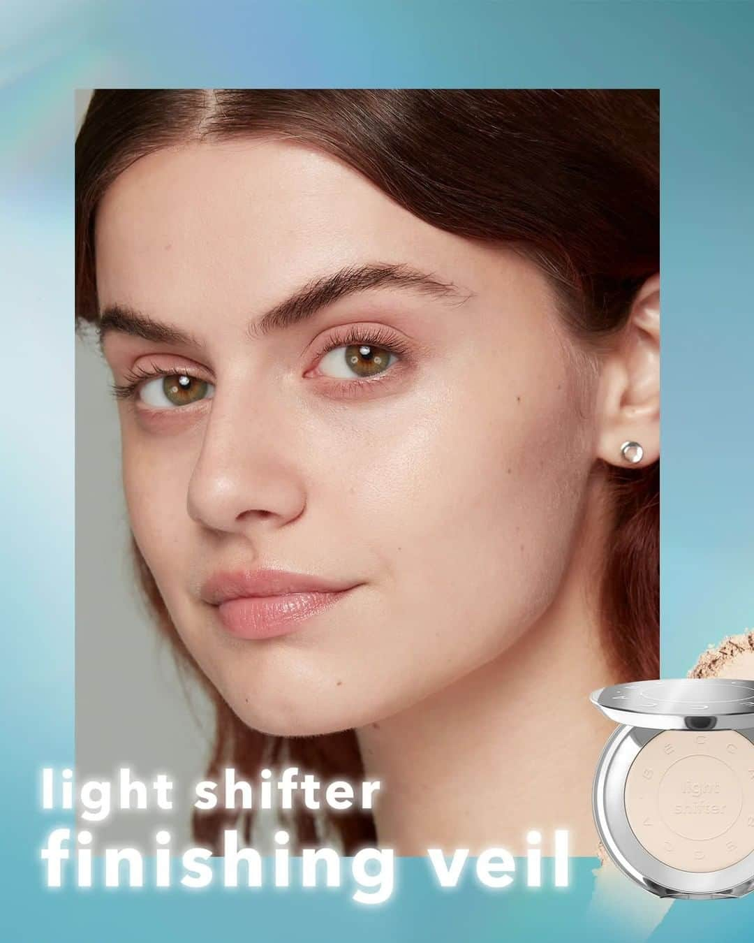 BECCAのインスタグラム：「See the Light Shifter Collection in action on Alexa.  💎 Light Shifter Dewing Tint is a  tinted moisturizer that gives a sheer, dewy, luminous finish.   💎 Light Shifter Finishing Veil is a weightless setting powder that gives a satiny, smooth, filtered finish.」