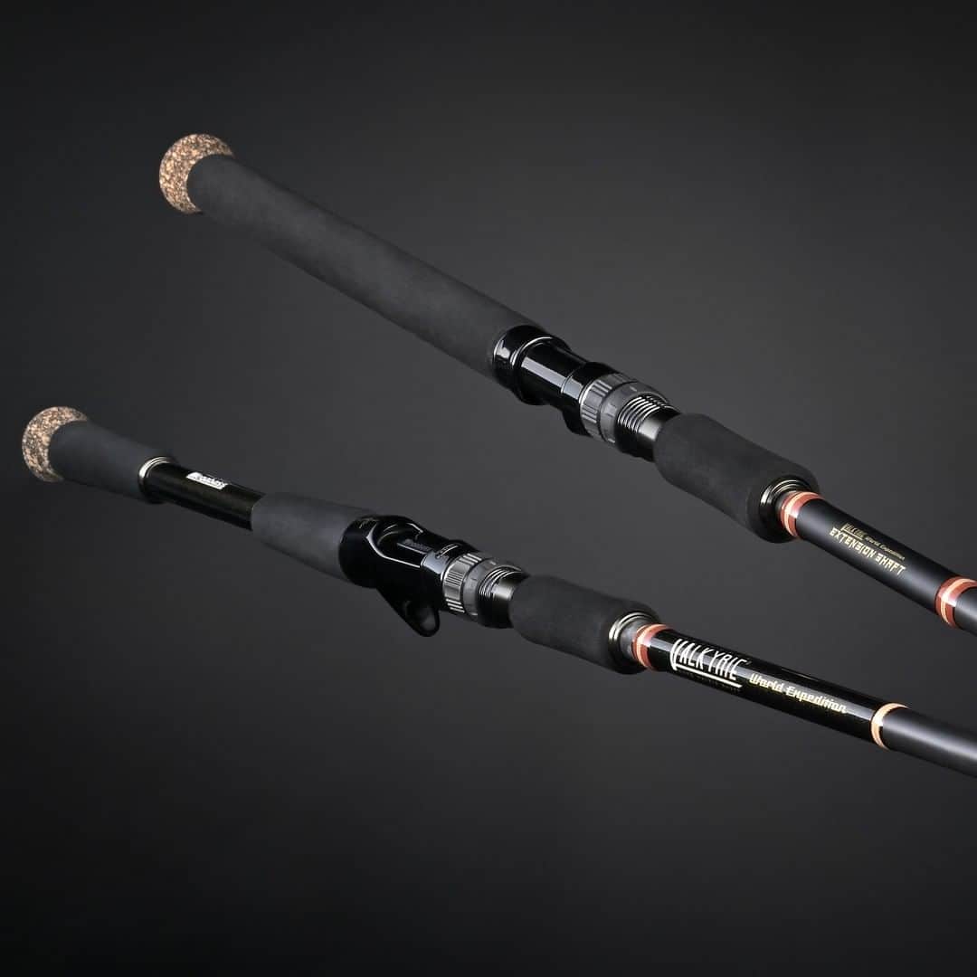 Megabass Inc.のインスタグラム：「【2021 NEW ITEM】 VALKYRIE World Expedition　Multi Piece VALKYRIE World Expeditionシリーズに、 特望のマルチピース設計モデルが登場。 4pcs化によってモンスターヘッドの狩場を更に広げた機動力と高い攻撃力が高次元で融合した、マルチパフォーマンス・ハイパワーシャフトです。 https://www.megabass.co.jp/site/freshwater/valkyrie_we/  Long awaited multi-piece models will finally debut from the VALKYRIE World Expedition series. This 4 piece models is a multi-performance and high power shaft rods that provide you a great mobility and strength to hunt a monster head.  #メガバス #megabass #UniversalSecret #valkyrie #ValkyrieWorldExpedition #ヴァルキリー」
