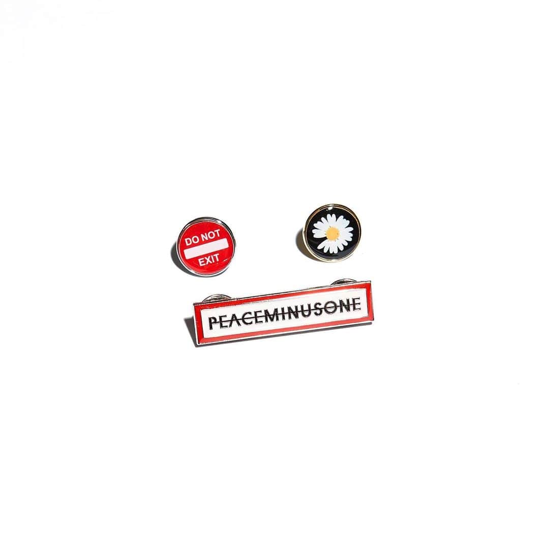 PEACEMINUSONEのインスタグラム：「PMO®➖PIN SET #2 MULTI」