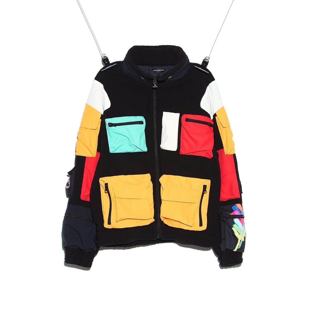 PEACEMINUSONEのインスタグラム：「PMO®➖FLEECE JACKET #1 BLACK」