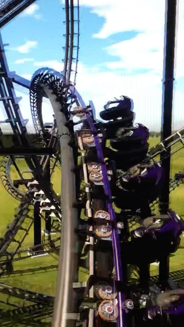 ティモシー・ドレンスキーのインスタグラム：「Finished a new coaster design on No Limits 2. Proud of this one!」