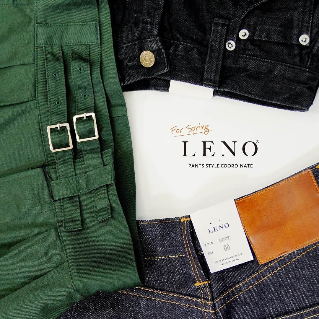 ARKnetsさんのインスタグラム写真 - (ARKnetsInstagram)「《 LENO 》﻿ ﻿ PANT STYLE COORDINATE﻿ ﻿ 今季からお取り扱いがスタートした注目のブランド。《 LENO 》﻿ 今回は《 LENO 》のパンツを使って、春におすすめのコーディネートをご紹介させていただきます。﻿ ﻿ ﻿ ■BRAND／LENO（リノ）﻿ ﻿ カタヒジはらずに　毎日着られる　よいもの　長く着られる　イトオシイ服を﻿ ﻿ 纏うもので　あなたは変わる﻿ ﻿ 2015年の春に設立、2015年秋冬コレクションでデビュー。日本のファッションブランド。﻿ 肩に力を入れずに長く愛用できるベーシックな服づくりが特徴。﻿ シーズンテーマを設けず、ヴィンテージクロージングの時代背景や製造過程を紐解いていき、素材の風合いや古き良きデザインを大切にしている。長年愛用したのちに次の世代へと受け継いでいけるようなものづくり、日々の生活にとけこむ、ベーシックでタイムレスなアイテムを展開している。﻿ ﻿ ■Coordinate Item■﻿ ﻿ ① DOUBLE BELTED GURKHA TROUSERS﻿  PRICE：￥25,300﻿ ﻿ ✓TOPS : BALLAST ARK﻿ ﻿ ✓SHOES : CONVERSE﻿ 　ITEM：CANVAS ALL STAR J OX -ホワイト-﻿ 　PRICE：￥13,200﻿ ﻿ ✓SOCKS : YAECA﻿ 　ITEM：コットンシルクソックス﻿ 　PRICE：￥3,080﻿ ﻿ ✓BAG : A.P.C.﻿ 　ITEM：DENIM NATUREL﻿ 　PRICE：￥11,000﻿ ﻿ ﻿ ②"LUCY" HIGH WAIST TAPERED JEANS《NON-WASH》﻿  PRICE：￥24,200﻿ ﻿ ✓OUTER : ANATOMICA﻿ 　ITEM：SINGLE RAGLAN Ⅱ SP GABARDINE﻿ 　PRICE：￥176,000﻿ ﻿ ✓TOPS : PORT BY ARK﻿ 　ITEM：Classic shirt﻿ 　PRICE：￥20,900﻿ ﻿ ✓BOOTS : Acne Studios﻿ 　ITEM：FN-WN-BLOU000435(boots)﻿ 　PRICE：￥72,600﻿ ﻿ ✓SOCKS : YAECA﻿ 　ITEM：コットンシルクソックス﻿ 　PRICE：￥3,080﻿ ﻿ ﻿ ③"LUCY" HIGH WAIST TAPERED JEANS 《BLACK》﻿  PRICE：￥24,200﻿ ﻿ ✓TOPS : WP﻿ 　ITEM：WP×CAMBER COLLAGE LOGO PULL PARKA﻿ 　PRICE：￥16,500﻿ ﻿ ✓BAG : TEMBEA﻿ 　ITEM：SQUARE BAG﻿ 　PRICE：￥14,300﻿ ﻿ ﻿ ﻿ 【 取り扱い店舗 】﻿ @dearbyark﻿ ﻿ ﻿ ■商品や通信販売に関しまして、ご不明な点がございましたらお気軽にお問い合わせください。﻿ -----------------------------------﻿ 【お問い合わせ】﻿ ARKnetsコールセンター﻿ TEL：028-634-1212 ( 営業時間 12:00～19:00 )﻿ ※店舗へ繋がりにくい場合には、こちらまでお問合せ下さい。﻿ -------------------------------------  #lenoandco #リノアンドコー  #arknets #宇都宮セレクトショップ」2月10日 17時17分 - arknets_official