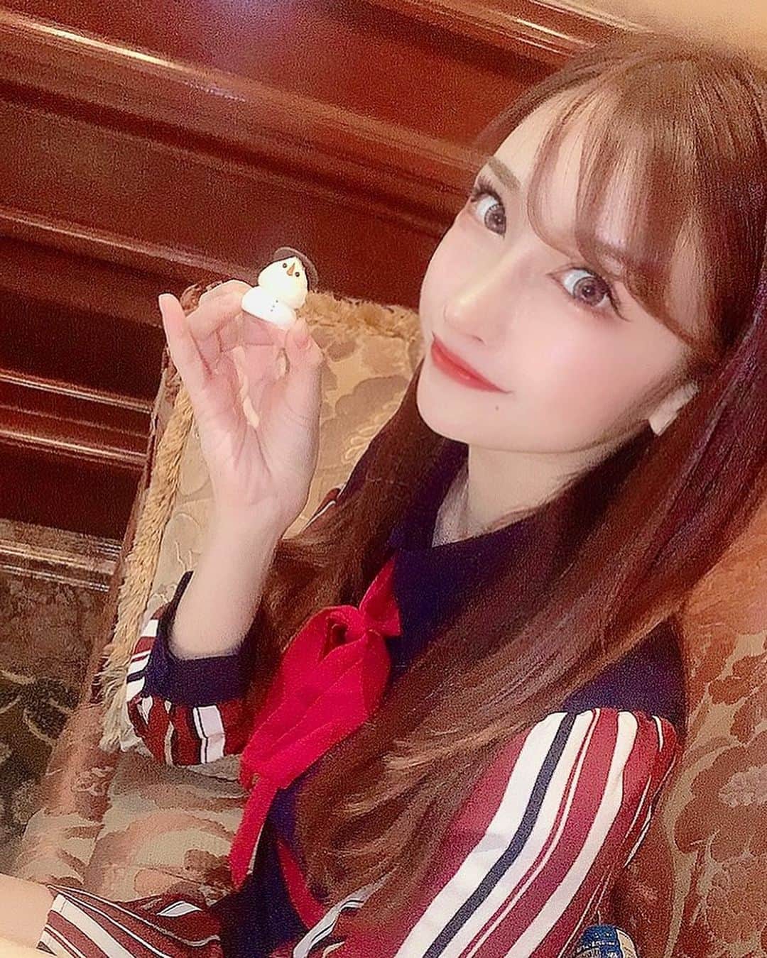 みおのインスタグラム：「#⛄️#小指」