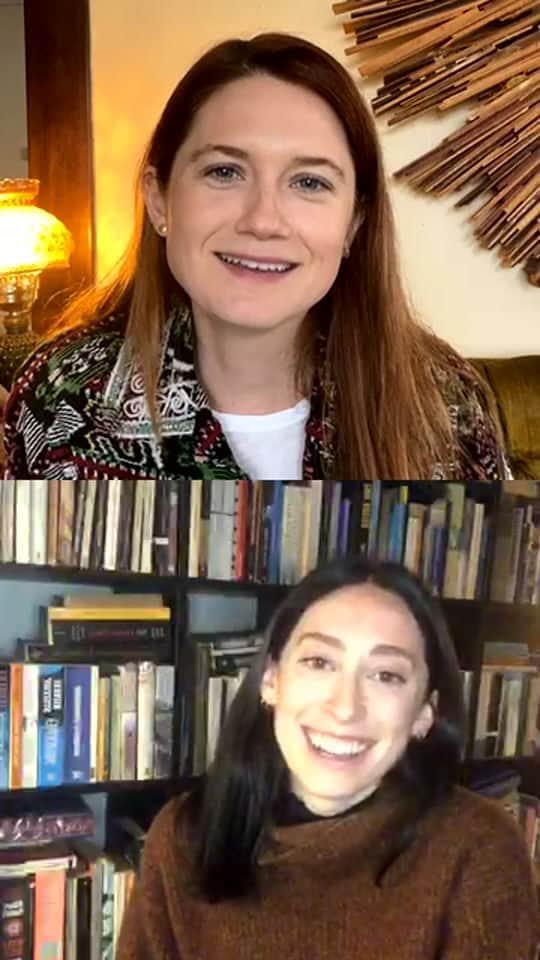 ボニー・ライトのインスタグラム：「If you want a window into our friendship and minds as artists this conversation has it all. This conversation bought me so much joy! To be seen by a friend and get to collaborative together is the besssst. Love you @maguiremusic 🖤」