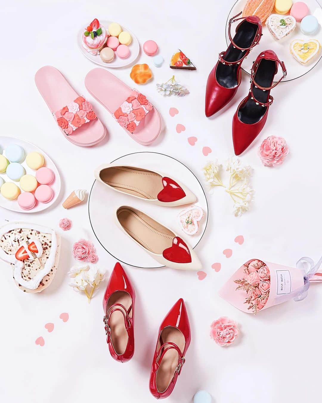 SHEINのインスタグラム：「Treat yourself this Valentine's Day! 💖🌹  Shop Item #: 2022015, 1930806, 1950358  #SHEINValentines」