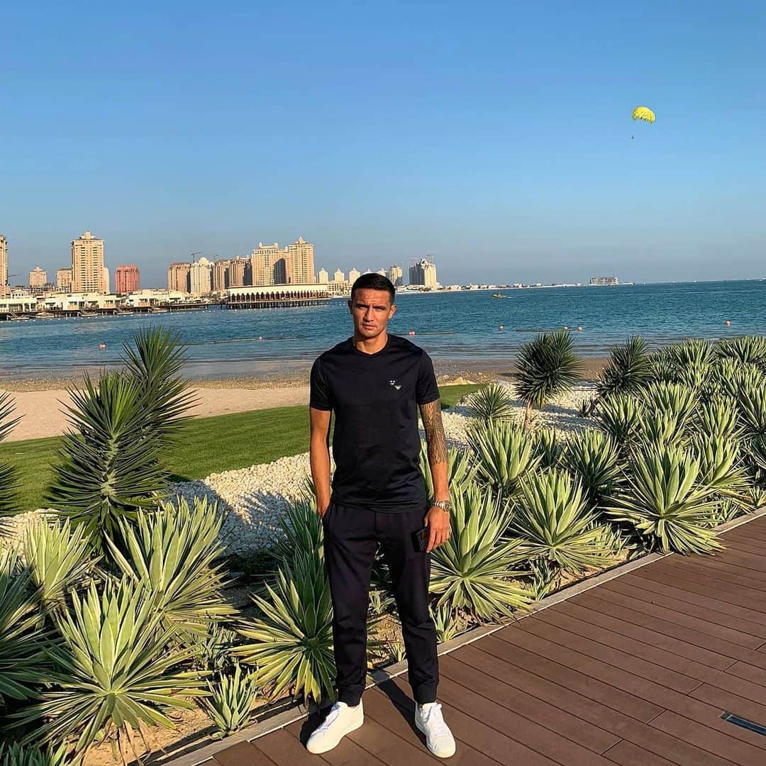 ティム・ケーヒルのインスタグラム：「🌍🏆🌅🌅🌅」