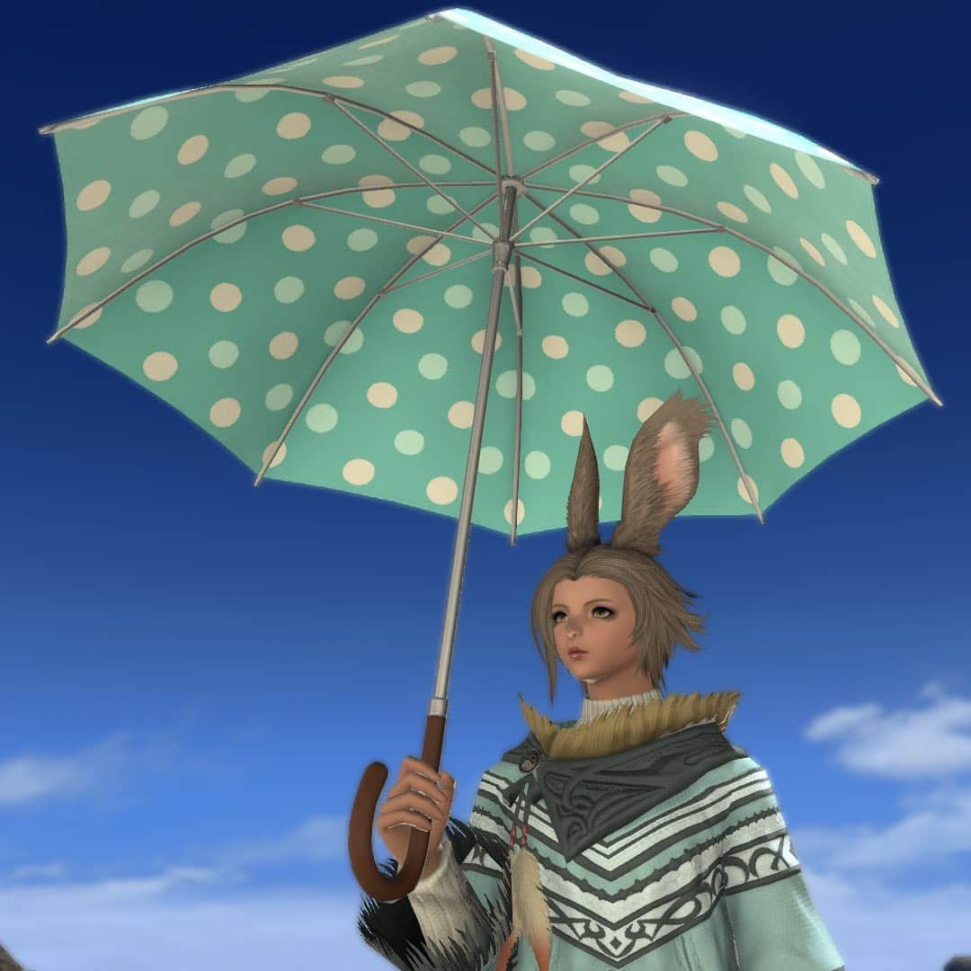 FINAL FANTASY XIVさんのインスタグラム写真 - (FINAL FANTASY XIVInstagram)「We've got you covered on #UmbrellaDay ☂️ Pick up your favorite parasol for the occasion!  #FFXIV #FF14 #NationalUmbrellaDay」2月11日 5時00分 - ffxiv