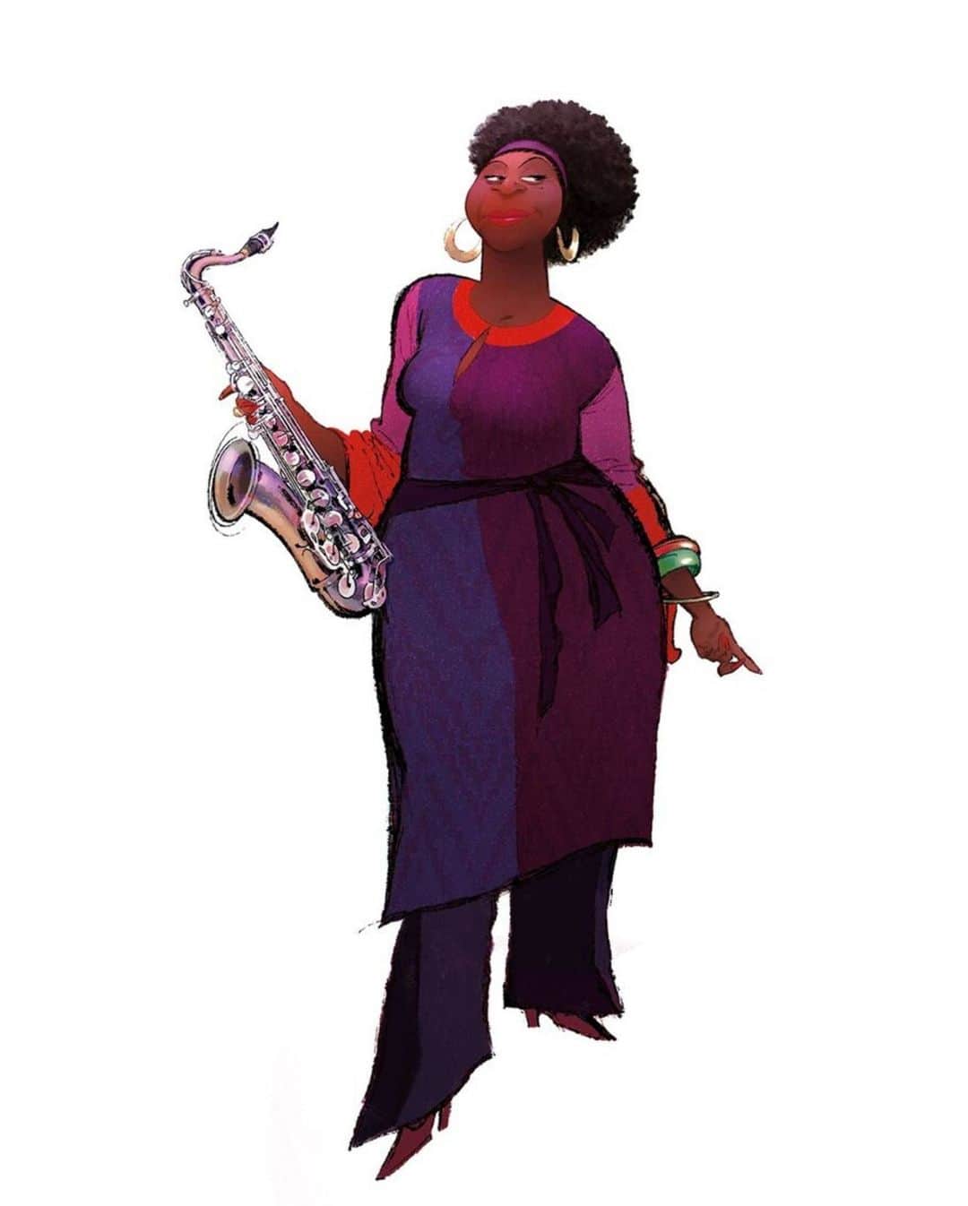 Disney Pixarさんのインスタグラム写真 - (Disney PixarInstagram)「Music can take you places beyond your wildest imagination. 🎷 (Soul Concept Art by Daniel López Muñoz)」2月11日 5時00分 - pixar