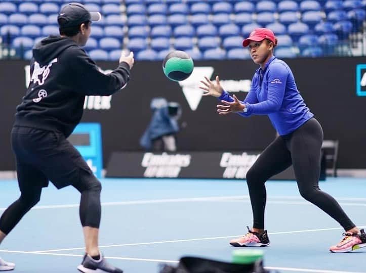 中村豊のインスタグラム：「Behind the scenes @australianopen」