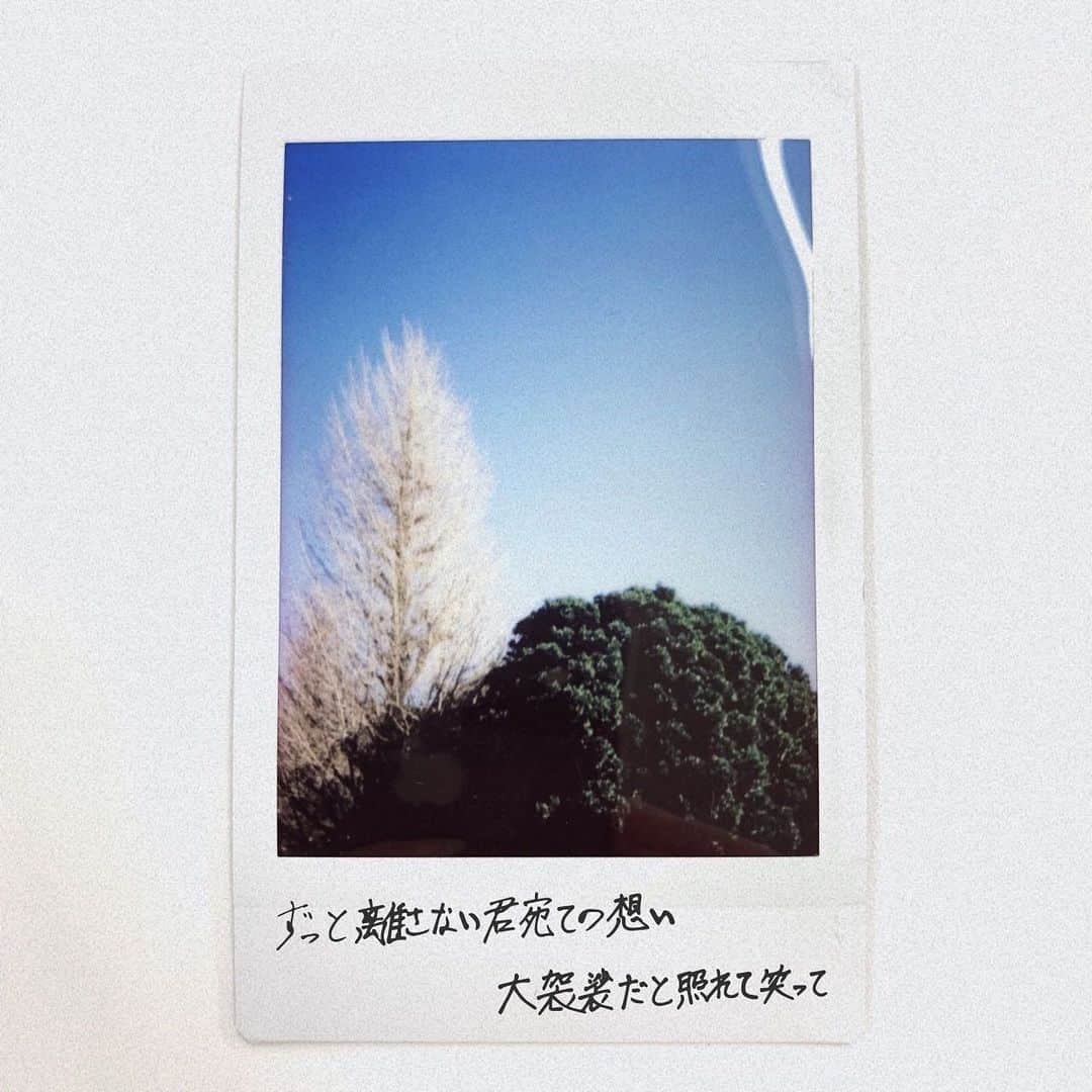のインスタグラム：「2/11(木)Release「体温」  ずっと離さない 君宛ての想い 大袈裟だと 照れて笑って 君を知るほどまた 臆病になるんだ 決してなくなさいように ぎゅっと握って  #松尾太陽 #ひかれあう体温 #広がれ太陽の輪」