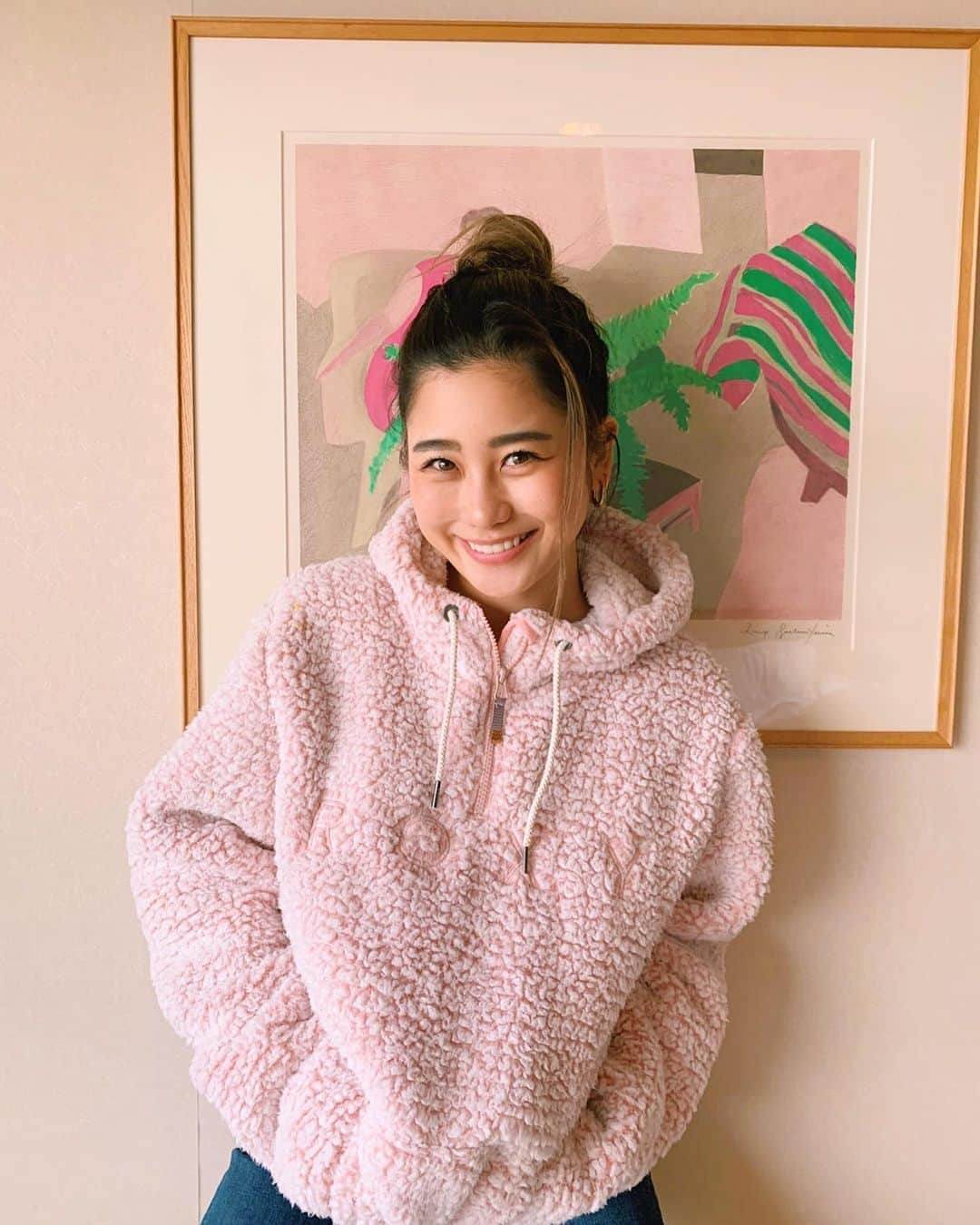 楠怜己のインスタグラム：「Stay cozy🐑」