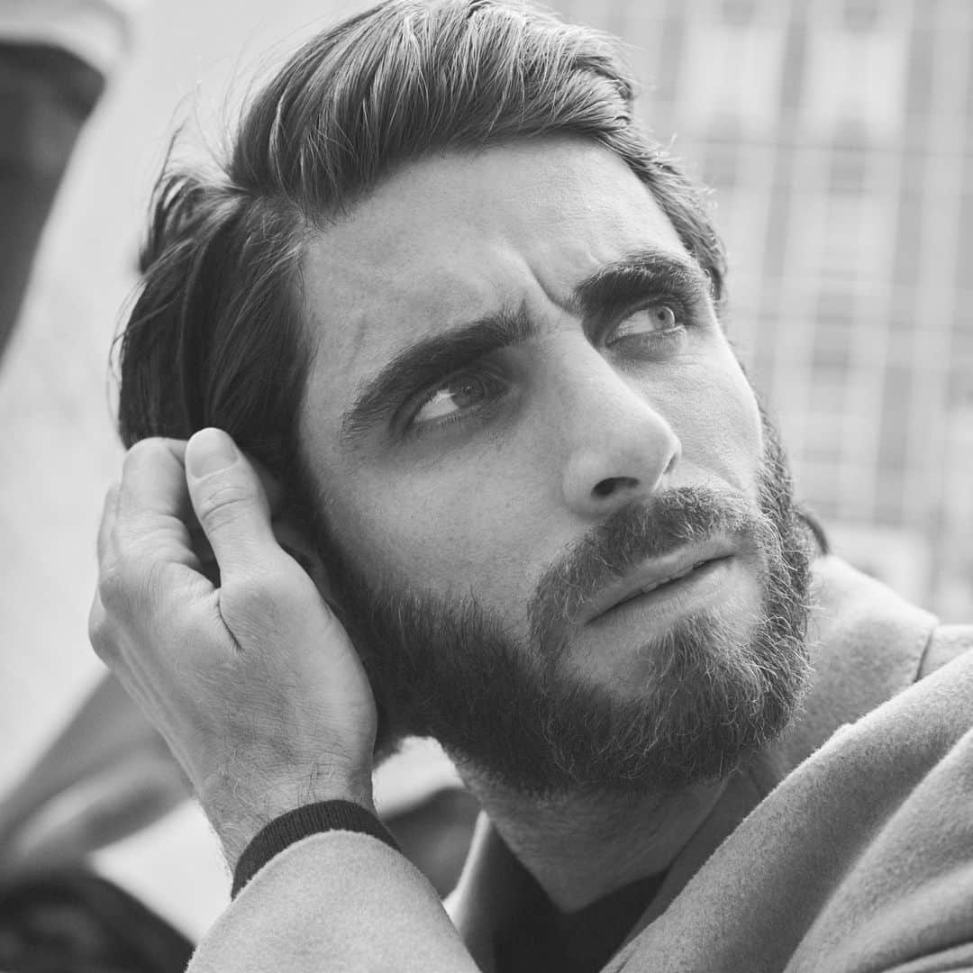 のインスタグラム：「Marco.⁣ #PalZileri #FW20 #EffortlessAttitude⁣ ⁣ @stefanogaluzzistudio @vankhokhlov @davebramby @marco__rossetti @giulioggv」