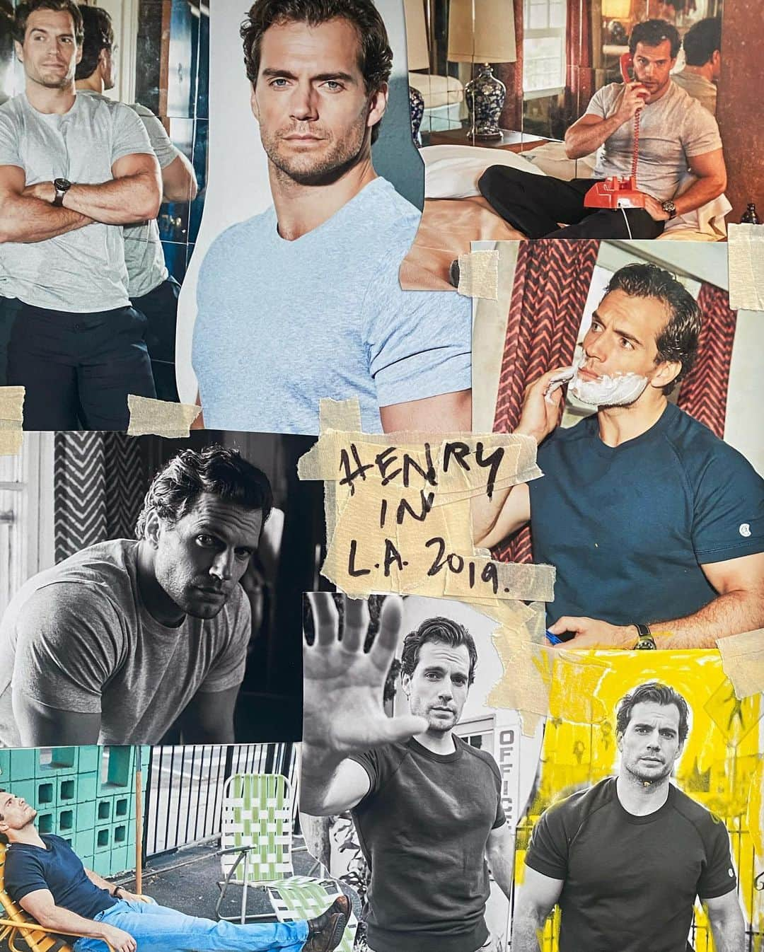 ベン・ワッツさんのインスタグラム写真 - (ベン・ワッツInstagram)「Throwback @henrycavill in La on 35mm film for @menshealthmag ..... outakes in the scrapbook 📔 #henrycavill #film #kodak #35mm #benwatts #scrapbook #throwback」2月10日 21時33分 - wattsupphoto