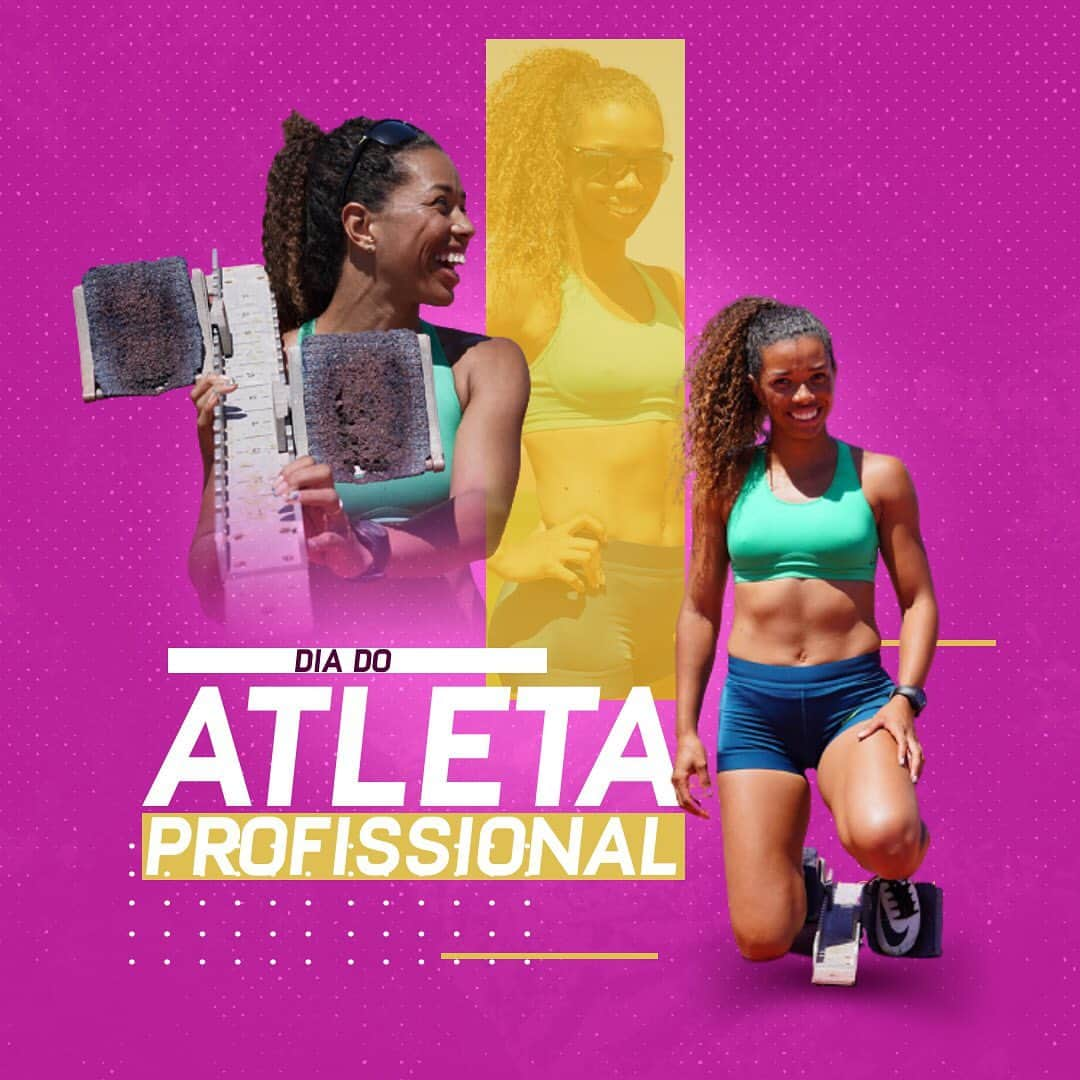 Andressa FIDELISのインスタグラム：「•10 de Fevereiro dia do Atleta Profissional! . . . . .  “A excelência física vem da excelência mental”  . . . 📸 @eder_mota_   #atleta #profissional #running #corrida #vaidede🏃🏽‍♀️」