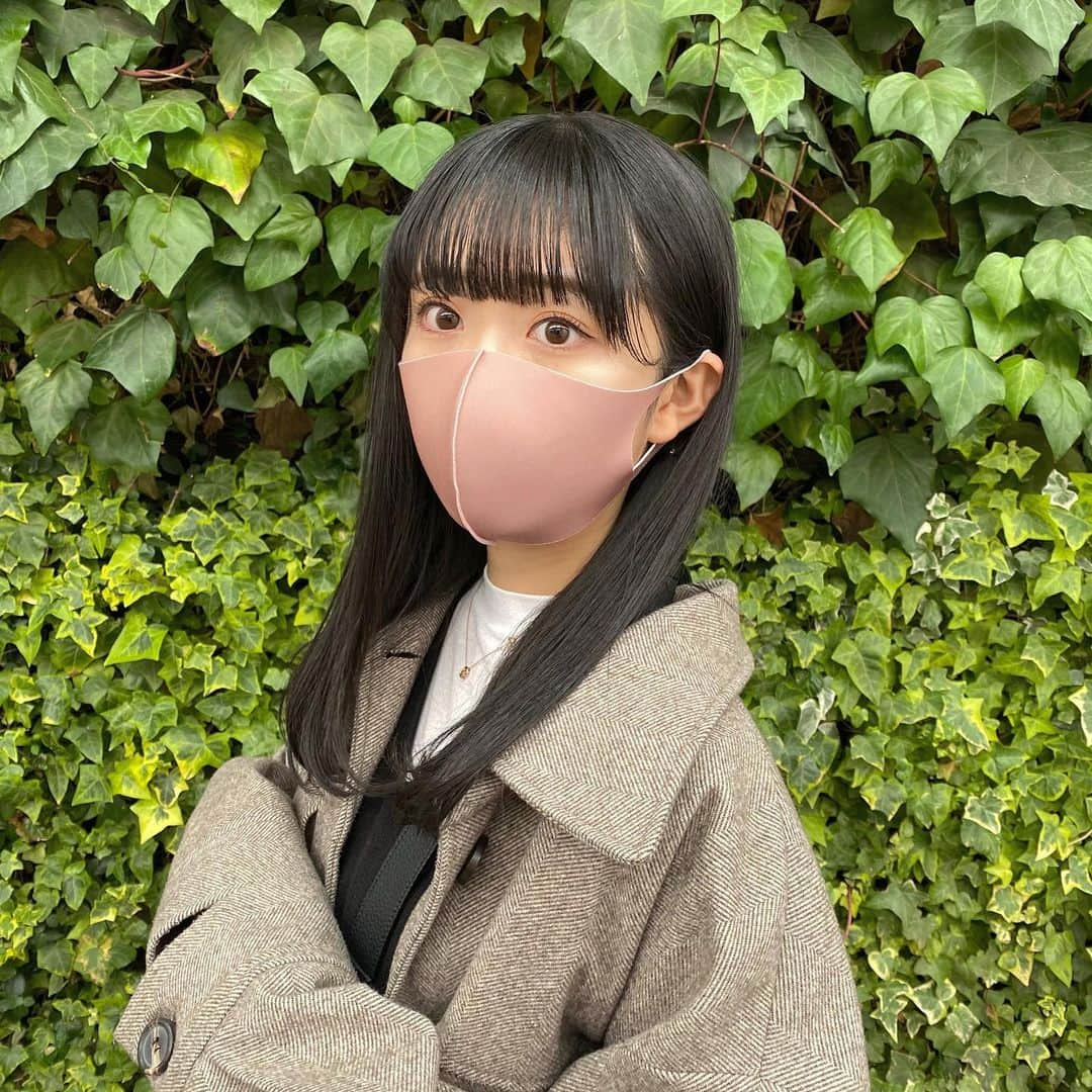 阿部夢梨さんのインスタグラム写真 - (阿部夢梨Instagram)「マスクで可愛さ2割増し、？」2月10日 23時05分 - yumeri_abe.official