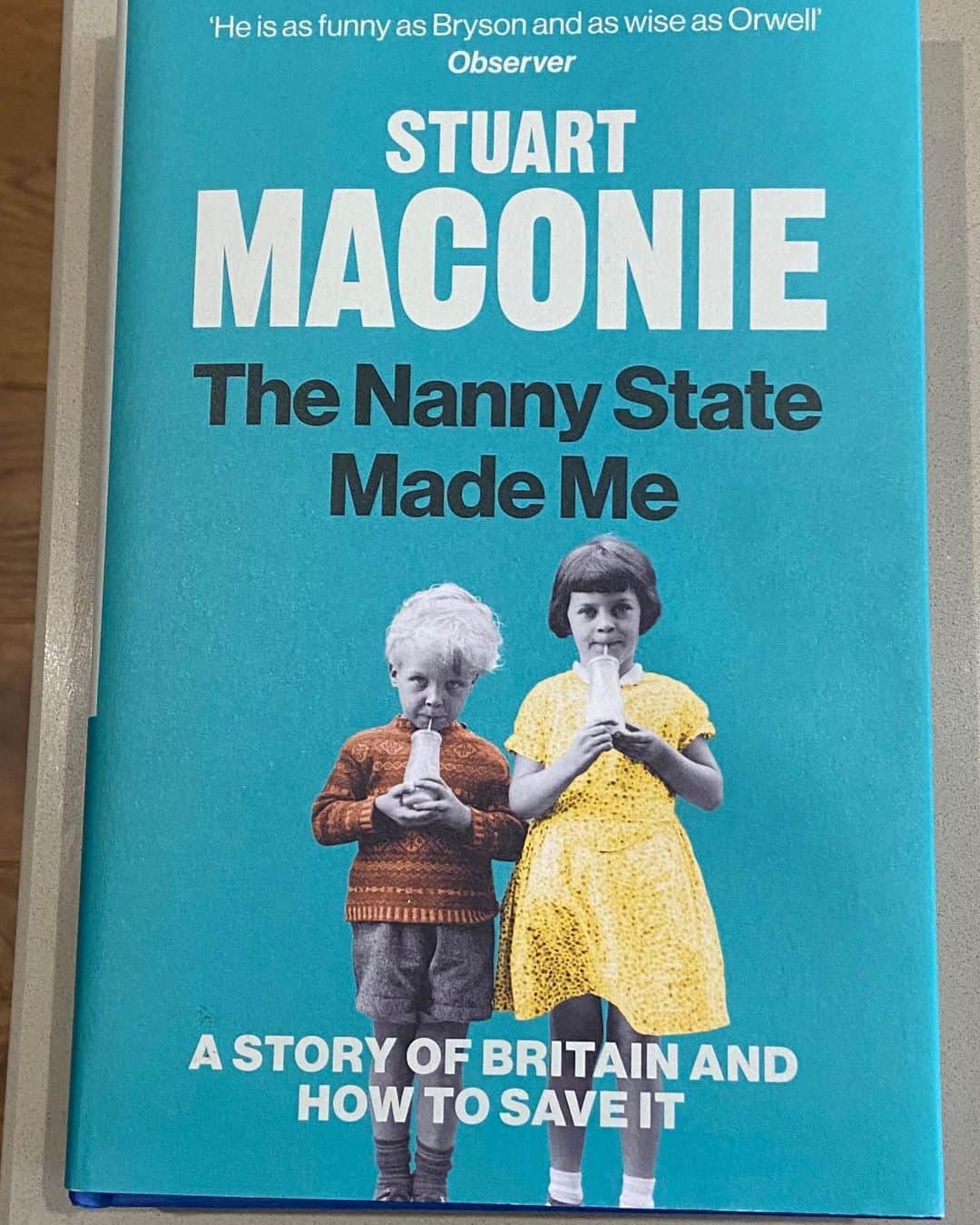 デビッド・モリシーのインスタグラム：「Loved @StuartMaconie book. Lots of memories came flooding back.  A realistic look at the 70s. A timely book! But feels like the time is running out!」