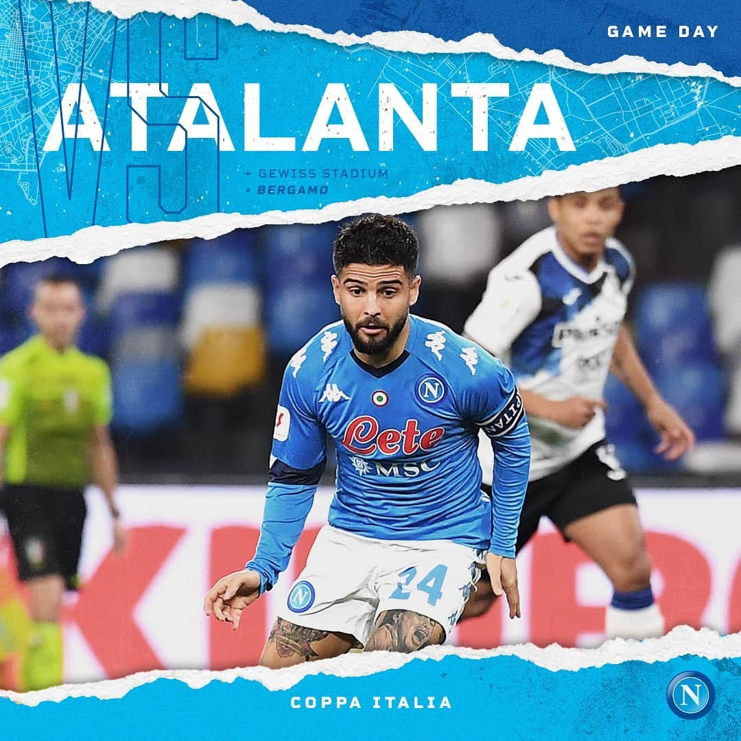 SSCナポリさんのインスタグラム写真 - (SSCナポリInstagram)「MATCHDAY ⚽️ #AtalantaNapoli 🏟 Gewiss Stadium 🕘 20:45 CET 🏆 #CoppaItalia  💙 #ForzaNapoliSempre」2月10日 23時27分 - officialsscnapoli