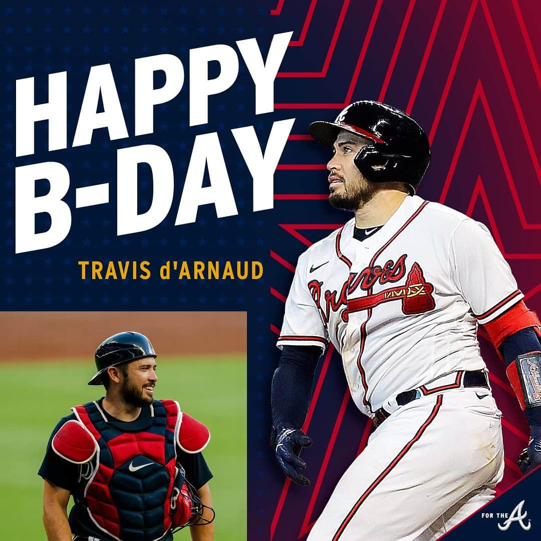 アトランタ・ブレーブスさんのインスタグラム写真 - (アトランタ・ブレーブスInstagram)「Happy Birthday, Travis! 🎉」2月10日 23時51分 - braves