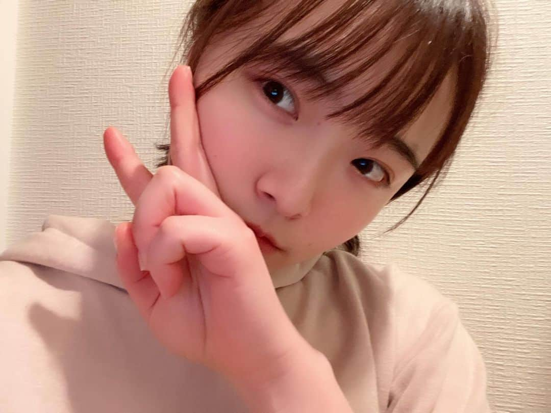 大森美優のインスタグラム：「今日も一日お疲れ様でした🍵 明日も頑張りすぎずにいきましょう〜 みなさま体調お気をつけて☺️☺️🍵 #おやすみなさい 💤 #akb48」