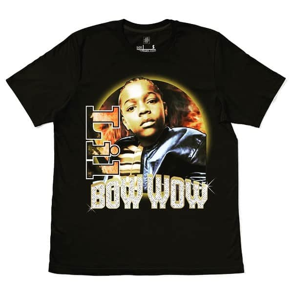 バウ・ワウさんのインスタグラム写真 - (バウ・ワウInstagram)「Y’all  told me to drop em! To Pre- Order Click on @thebwapparel and head to online store. THE OFFICIAL “Lil Bow wow Vintage Tour Tee” get yours now because these will be gone. 🔥   #lilbowwow  #legacy  @thebwapparel」2月11日 5時16分 - shadmoss