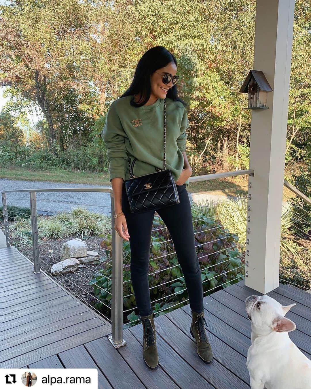エラモスのインスタグラム：「One of our favorites, wearing a favorite. @alpa.rama in our High-Rise Skinny.  . . . #ellamoss #ellamossjeans #musthave #denimdays #springstyle #shopnow」