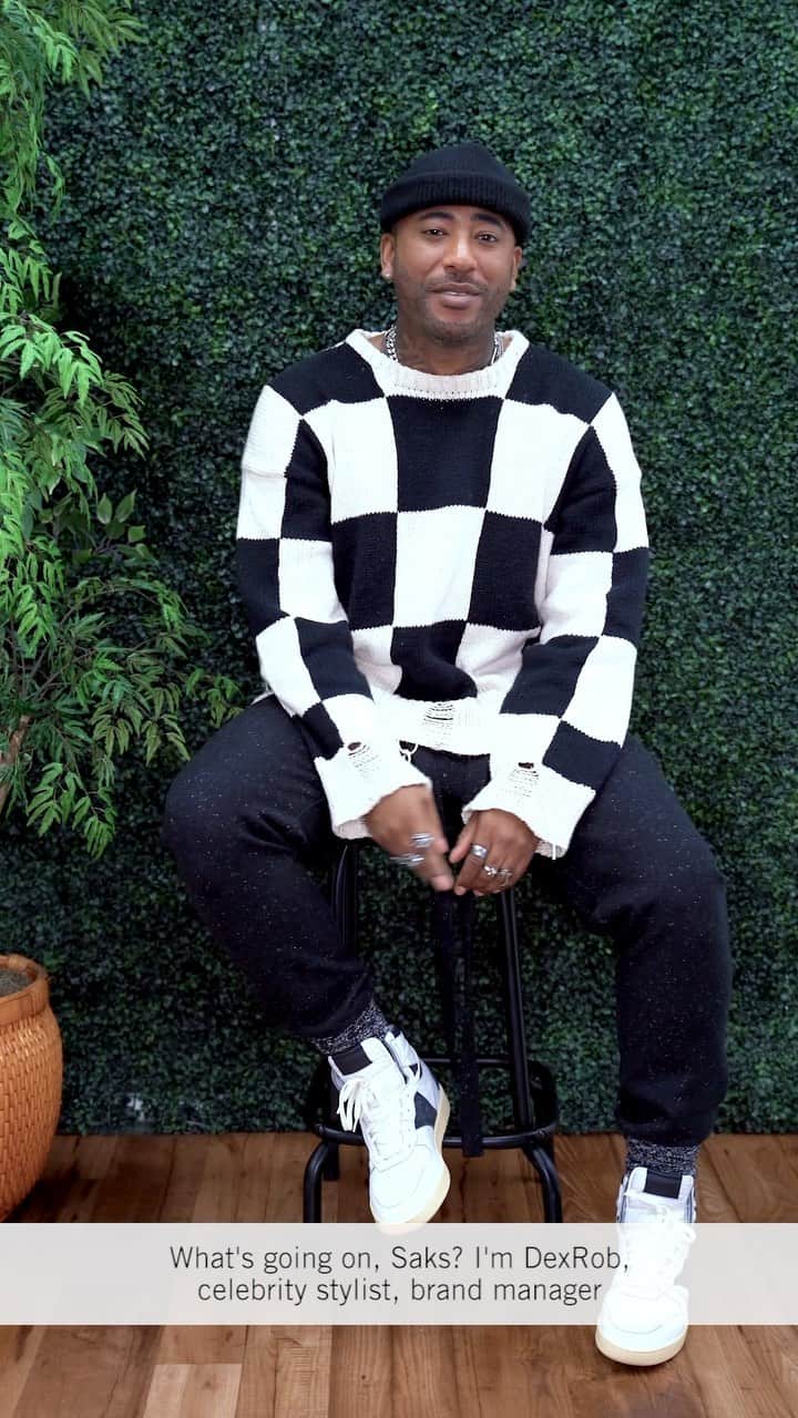 Saks Fifth Avenueのインスタグラム：「In celebration and recognition of Black History Month, industry leader Dex Robinson shares his experience in the fashion world and offers ideas for making it more inclusive.」