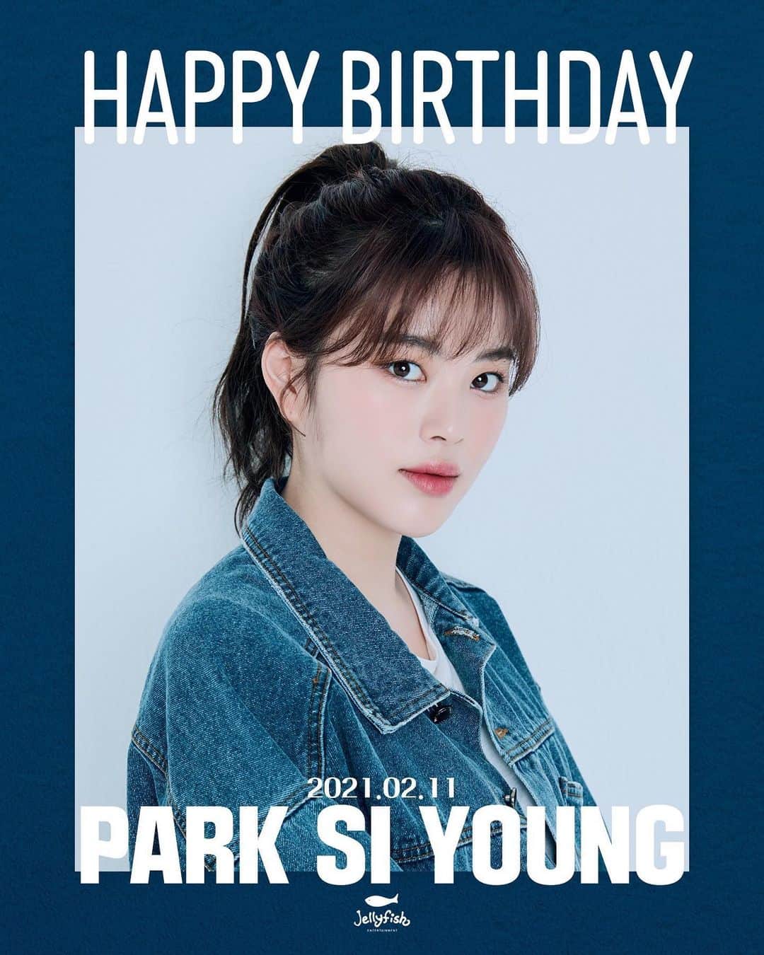 のインスタグラム：「[#박시영] 210211 박시영님의 생일을 진심으로 축하합니다! HAPPY BIRTHDAY TO #PARK_SI_YOUNG #JELLYFISH」
