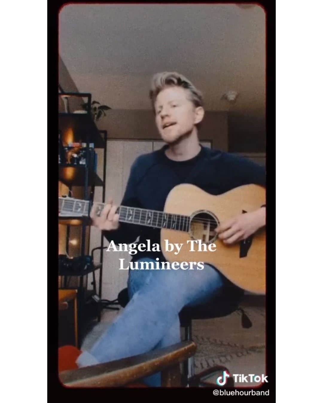 The Lumineersのインスタグラム：「We love this cover of "Angela" by bluehourband on TikTok! #reharmonizedlumineers」