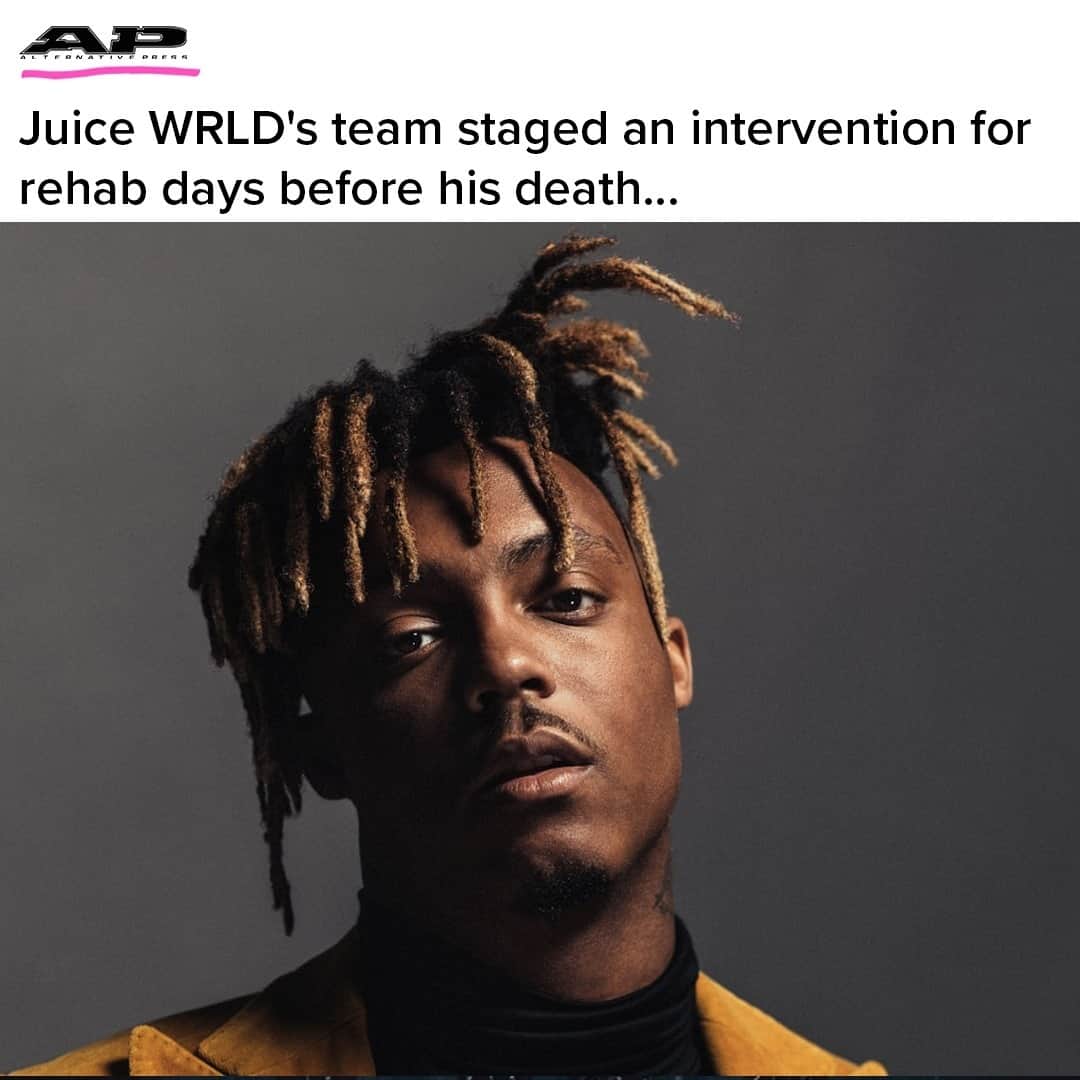 Alternative Pressさんのインスタグラム写真 - (Alternative PressInstagram)「Juice WRLD’s label head @lilbibby_ has revealed that the late rapper actually agreed to go to rehab just days before his sudden death⁠ LINK IN BIO」2月11日 2時05分 - altpress