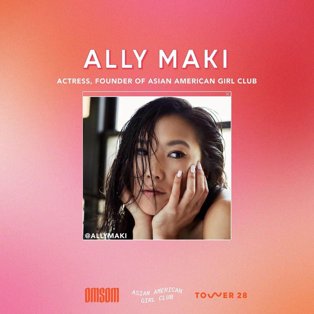 のインスタグラム：「Tomorrow! Lunar New Year is here and I am so excited to announce @asianamericangirlclub is having its first ever fully virtual party in collaboration with @tower28beauty! 🎊🧧   Lunar New Year is a time for celebration with family and community. To celebrate our strength and the beautiful resilience of our community. I’m so proud of our small but mighty AAGC team who put their whole hearts into putting this on. Let’s stand together, proudly with joy and love and celebrate the Year of the Ox.  Join us tomorrow evening February 11th at 6:00PM PST / 9:00PM EST for a night of makeup, motivation, and music. Chats with my wondrous friend @amyliu47 Founder of Tower 28 and a LNY makeup tutorial by the one and only @kirinstagram. Followed by exclusive discount codes, giveaways from some of our favorite brands like @omsom, and a dance party with @djlanilove! I can’t wait to see you there.   Head to the link in my bio to RSVP!  🎉🎉🎉 #AAGCLNY2021」