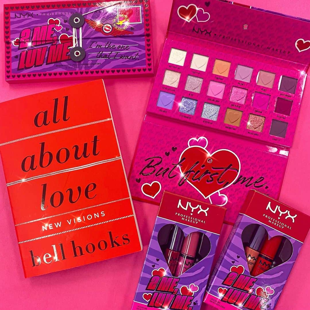NYX Cosmeticsさんのインスタグラム写真 - (NYX CosmeticsInstagram)「#GIVEAWAY ALERT It's all about self-love this #ValentinesDay & we're treating 1 lucky beauty to a bundle of @zoleeg's faves 💕 Slay your dreamiest v-day glam with our limited edition 2 ME, LUV ME collection & dive into one of Zolee's favorite books "All About Love" by Bell Hooks @williammorrowbooks 📖💄 Here is how to enter: ✨ FOLLOW @nyxcosmetics ✨ LIKE this post  ✨ TAG a friend ✨ It's THAT easy US Only. Official #Sweepstakes Rules: No purchase necessary. You must be over 13 years, a legal US resident. Starts at 9:30 AM PT on February 10, 2021 and ends at 9:30 AM PT on February 11, 2021. Odds of winning depend on the total number of entries received. Void where prohibited." • #nyxcosmetics #nyxprofessionalmakeup #crueltyfreebeauty」2月11日 2時33分 - nyxcosmetics