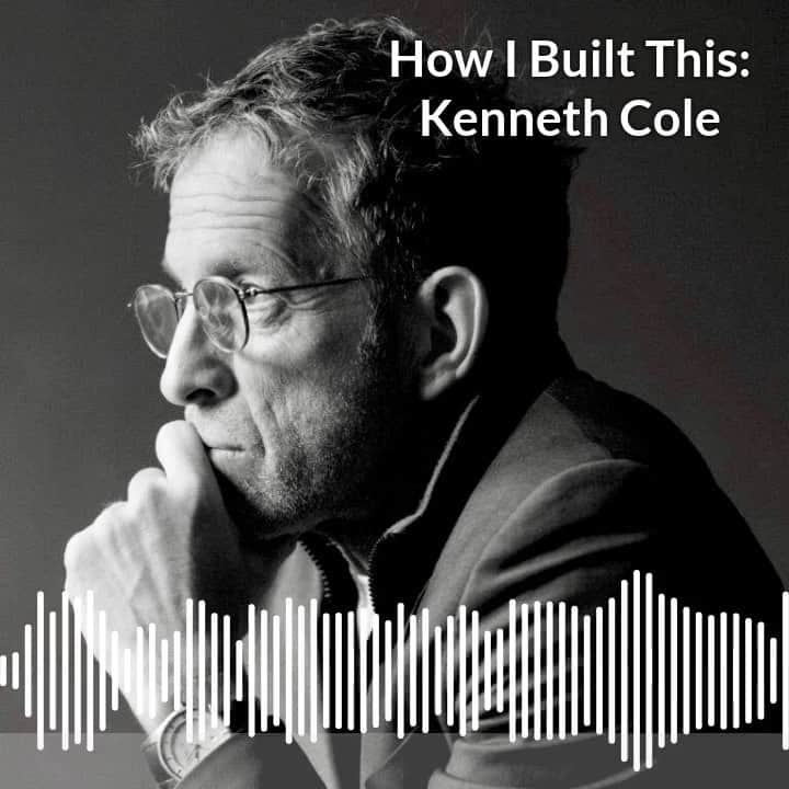 ケネスコールのインスタグラム：「A must listen 🎧 : @guy.raz interviewed @kennethcolereal for @howibuiltthisnpr podcast about how he launched his iconic shoe business out of a 40-foot truck in midtown Manhattan. An inspiring listen for entrepreneurs and creative thinkers alike! Tap the link in bio to listen!   #howibuiltthis  #howibuiltthispodcast  #guyraz  #kennethcole  #entrepreneurstory」
