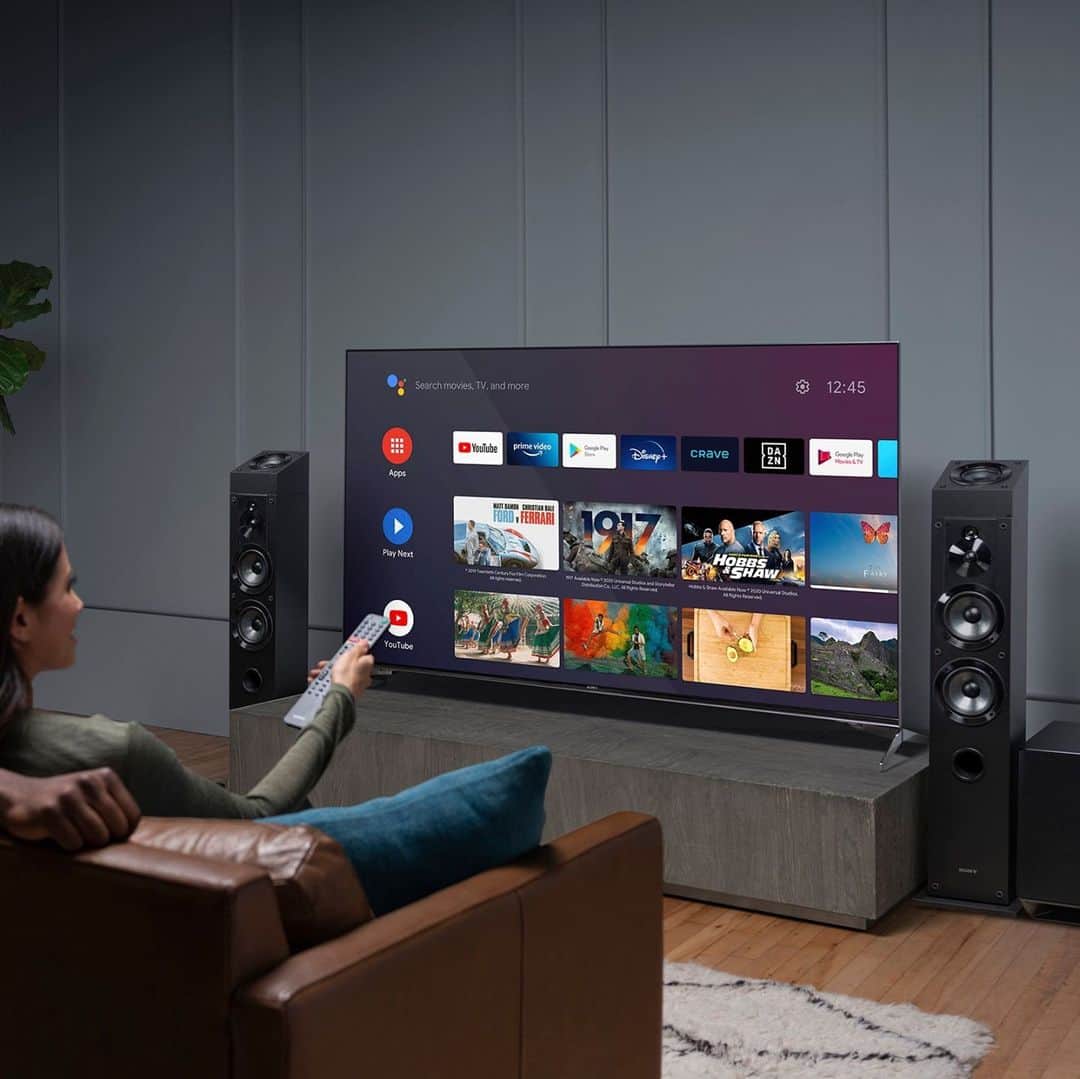 sonyのインスタグラム：「Theater-worthy surround sound technology. (CSE Dolby Atmos Enabled Speakers & CS3 Stereo Floor Standing Speakers) #SonyAudio」