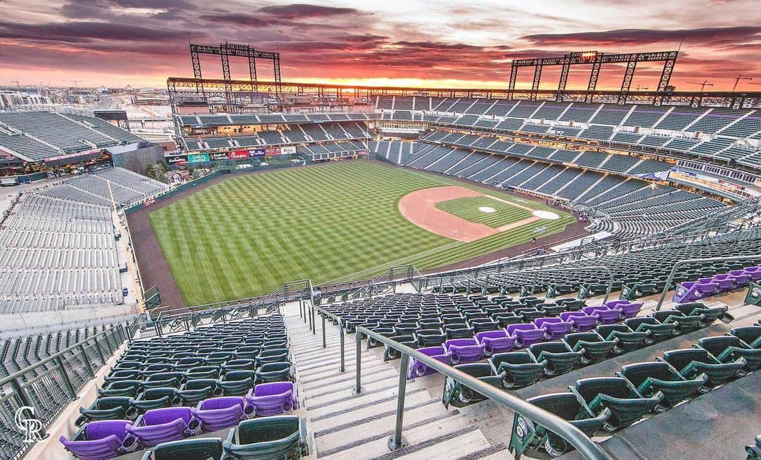 コロラド・ロッキーズのインスタグラム：「50 days until we’re right back here! Opening Day is coming 🙌」