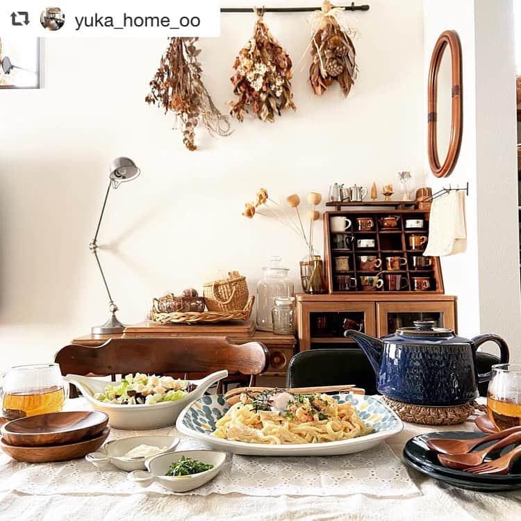 FABIAさんのインスタグラム写真 - (FABIAInstagram)「@yuka_home_ooさん、ご紹介ありがとうございます♪  #repost @yuka_home_oo  こんにちは〜  休日のおうちランチ🍝  いつも平日1人の時のお昼ご飯はほんと適当なので、休日くらいはと明太子のクリームパスタを作りました😁  食べ盛りの息子はペロりと完食。 2人前は余裕で食べますからね〜‪w ほんとよく食べる‪。  そして このめちゃくちゃ可愛いパスタ皿は  ＜POTPURRI＞ 柔らかで温かみのある食器 Fajans プレート(L)  @northmall_com  ノースモールさんより提供していただいたものです。  POTPURRIのFajansシリーズのお皿です✨  ちなみに一緒に使っている  フィッシュ皿 ▶ ＜POTPURRI＞柔らかで温かみのある食器/Fajans フィッシュ小皿/グレー、イエロー ボウル ▶ ＜POTPURRI＞柔らかで温かみのある食器/Fajans ボウル(L)  も同じシリーズです。  このシリーズほんと可愛い😆  うちの食器って暗めの色が多いのでこういう明るい色の食器は凄く新鮮✨  食卓が華やかにみえるし目でもおうちごはん楽しめました✌️  Northmall（ノースモール）は海外の朝市のような、見ているだけでワクワクする、お気に入りとの出会える場所です。 あなたの暮らしを少し楽しく便利にするたくさんのアイテムや、リラックスして楽しめる動画や音楽をご用意してお待ちしております。 ぜひノースモールサイトを見に来てくださいね。  ★新規会員登録で送料無料！ https://www.northmall.com/  #ノースモールサイト  #ノースモール #インテリア  #シンプルインテリア  #インテリアショップ  #暮らしの道具  #暮らしを楽しむ  #丁寧な暮らし  #上質な暮らし  #雑貨  #インテリア雑貨  #生活雑貨  #お洒落雑貨  #北欧インテリア #フィッシュ皿 #POTPURRI #ポトペリー #ファイアンス #ファイアンス焼き #おうちごはん  #おうちカフェ  #おうちランチ #おうち時間を楽しむ  #テーブル #食卓」2月11日 13時20分 - northmall_com