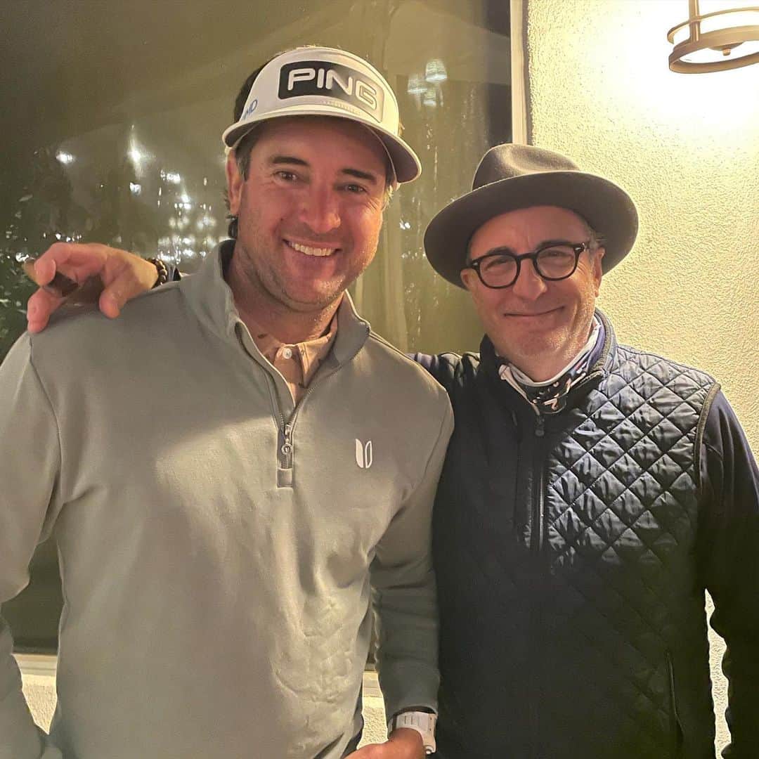 バッバ・ワトソンのインスタグラム：「Great day playing with these two legends! @andygarcia & Joe Pesci」