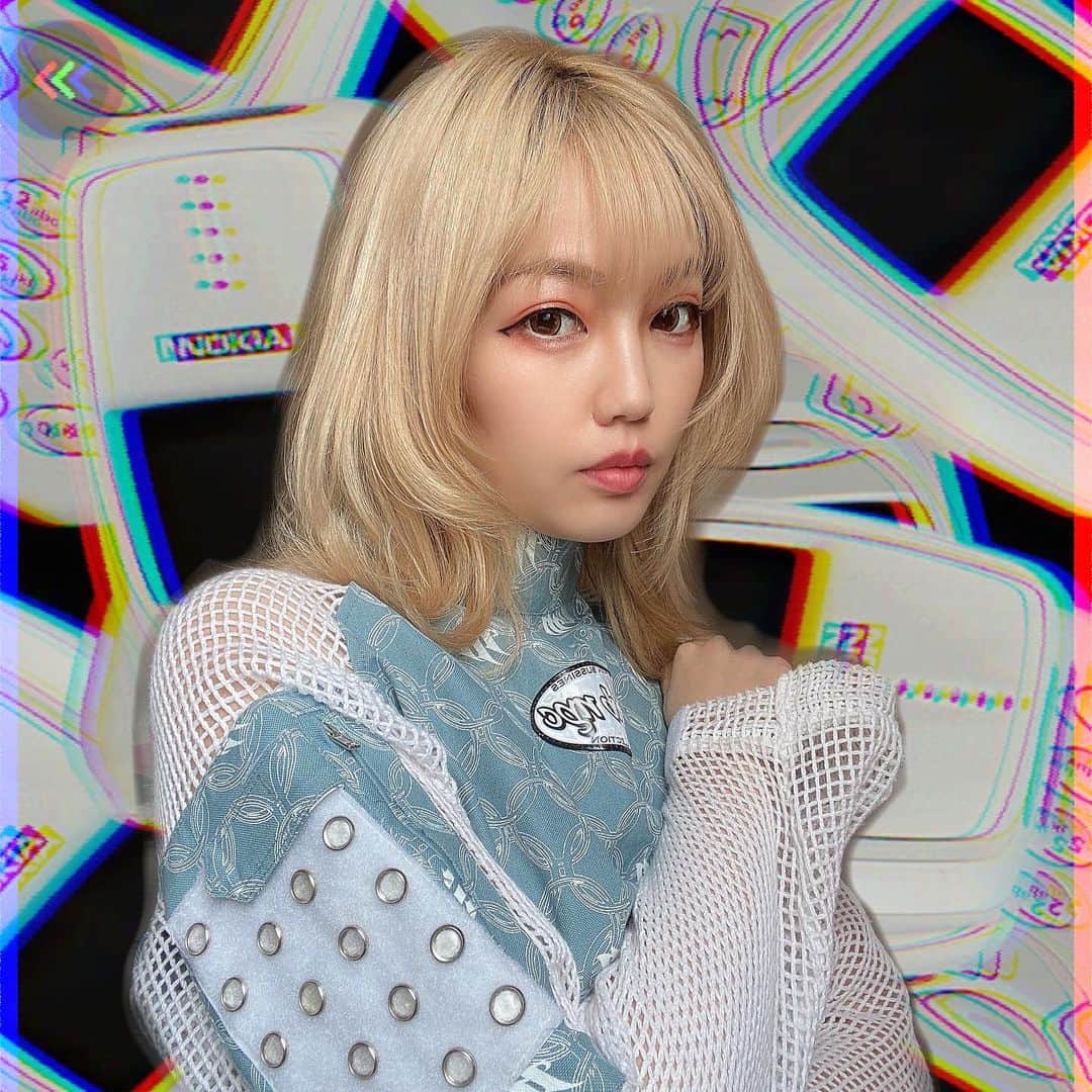 あさちるのインスタグラム：「髪切りました @shachu_hair @jnk.83  15センチバサちる。  ♡♡♡  tops @cycle_by_myob   #ちるアート」
