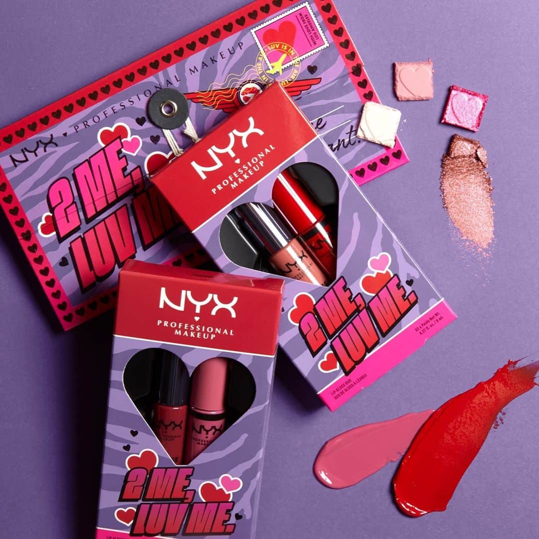 NYX Cosmeticsさんのインスタグラム写真 - (NYX CosmeticsInstagram)「This V-Day is all about ME 💋 Treat yourself to a little something special with our 2 ME, LUV ME Collection 💌 Available for a limited time online at nyxcosmetics.com 💘 • #nyxcosmetics #nyxprofessionalmakeup #crueltyfreebeauty」2月11日 5時28分 - nyxcosmetics