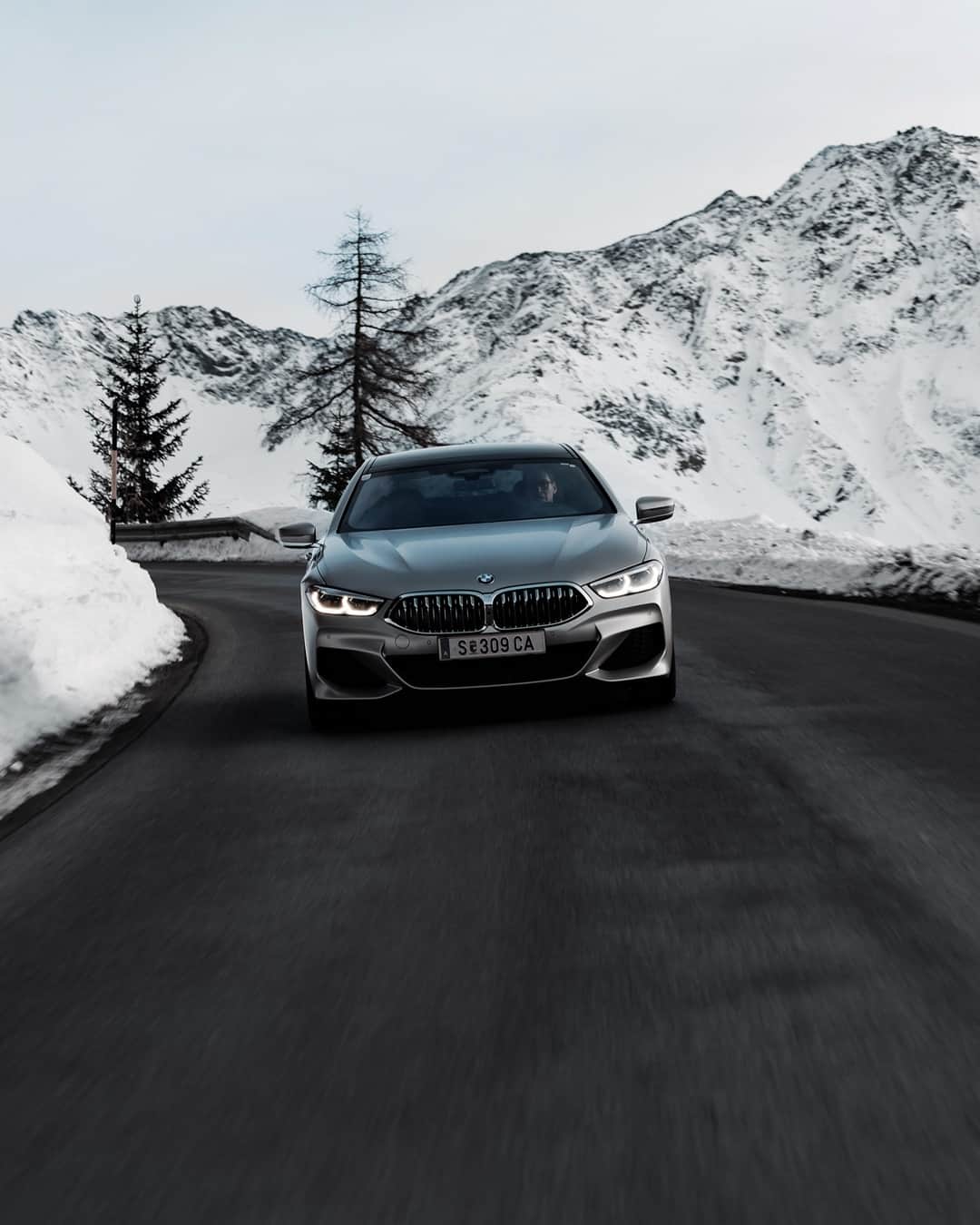 BMWさんのインスタグラム写真 - (BMWInstagram)「Cruising the mountains in style.  The BMW 8 Series Gran Coupé. #THE8 #BMW #8Series」2月11日 5時49分 - bmw