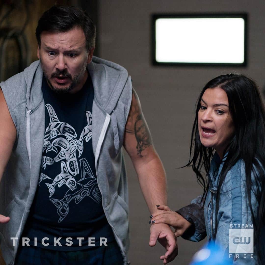 The CWのインスタグラム：「Some plans don't go as expected. Stream #Trickster free only on The CW!」