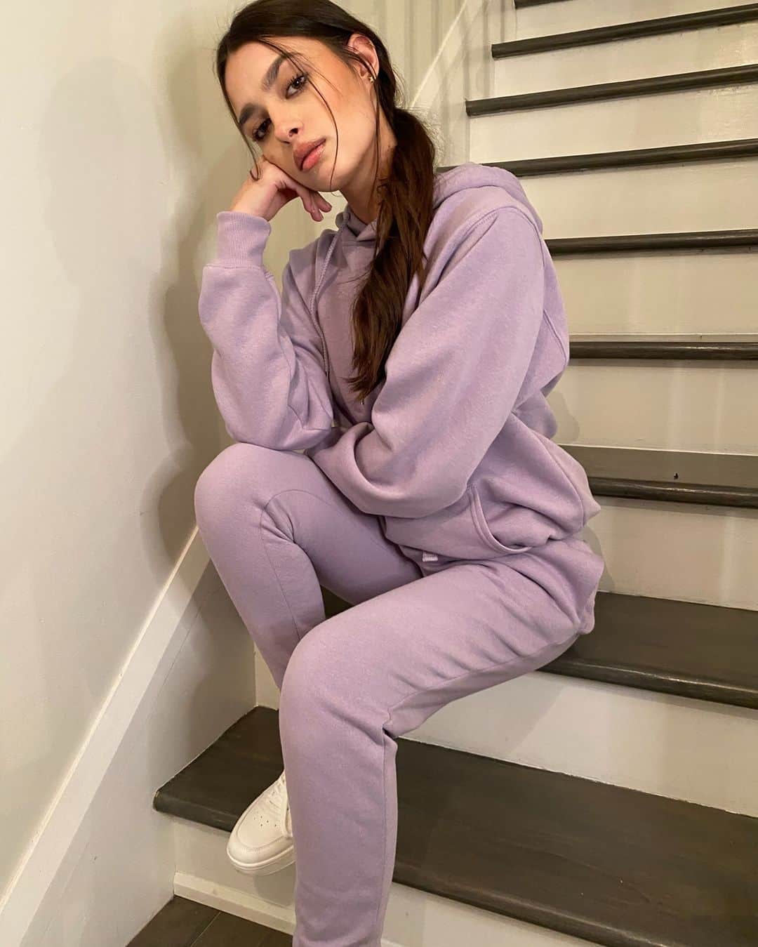 Charlotte Russeさんのインスタグラム写真 - (Charlotte RusseInstagram)「pretty in purple💜 get this set for only $30💸 🔎"Oversized Fleece Hoodie" 🔎"Fleece Drawstring Mid-Rise Jogger" #charlotterusse」2月11日 6時45分 - charlotterusse
