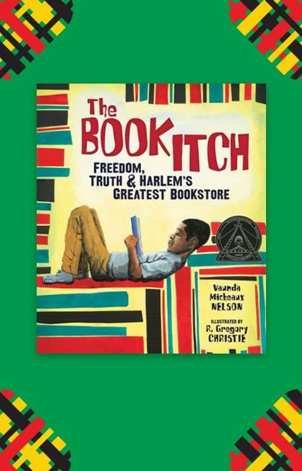 カーターズのインスタグラム：「Join us for our second episode of Black History Month Storytime in partnership with @sistersuptown Bookstore. This week, Oceana from Sisters Uptown is reading an excerpt from The Book Itch: Freedom, Truth & Harlem's Greatest Bookstore. This book was written by #vaundamicheauxnelson and illustrated by @rgregorychristie. #blackhistorymonth #storytime #bookreading   "The Book Itch: Freedom, Truth & Harlem's Greatest Bookstore" by Vaunda Micheaux Nelson, Illustrated by R. Gregory Christie. Text copyright ©2015 Vaunda Micheaux Nelson. Illustrations copyright ©2015 R. Gregory Christie. Reprinted with the permission of Carolrhoda Books, a division of Lerner Publishing Group, Inc. All rights reserved. No part of this excerpt may be used or reproduced in any manner whatsoever without the prior written permission of Lerner Publishing Group, Inc.」